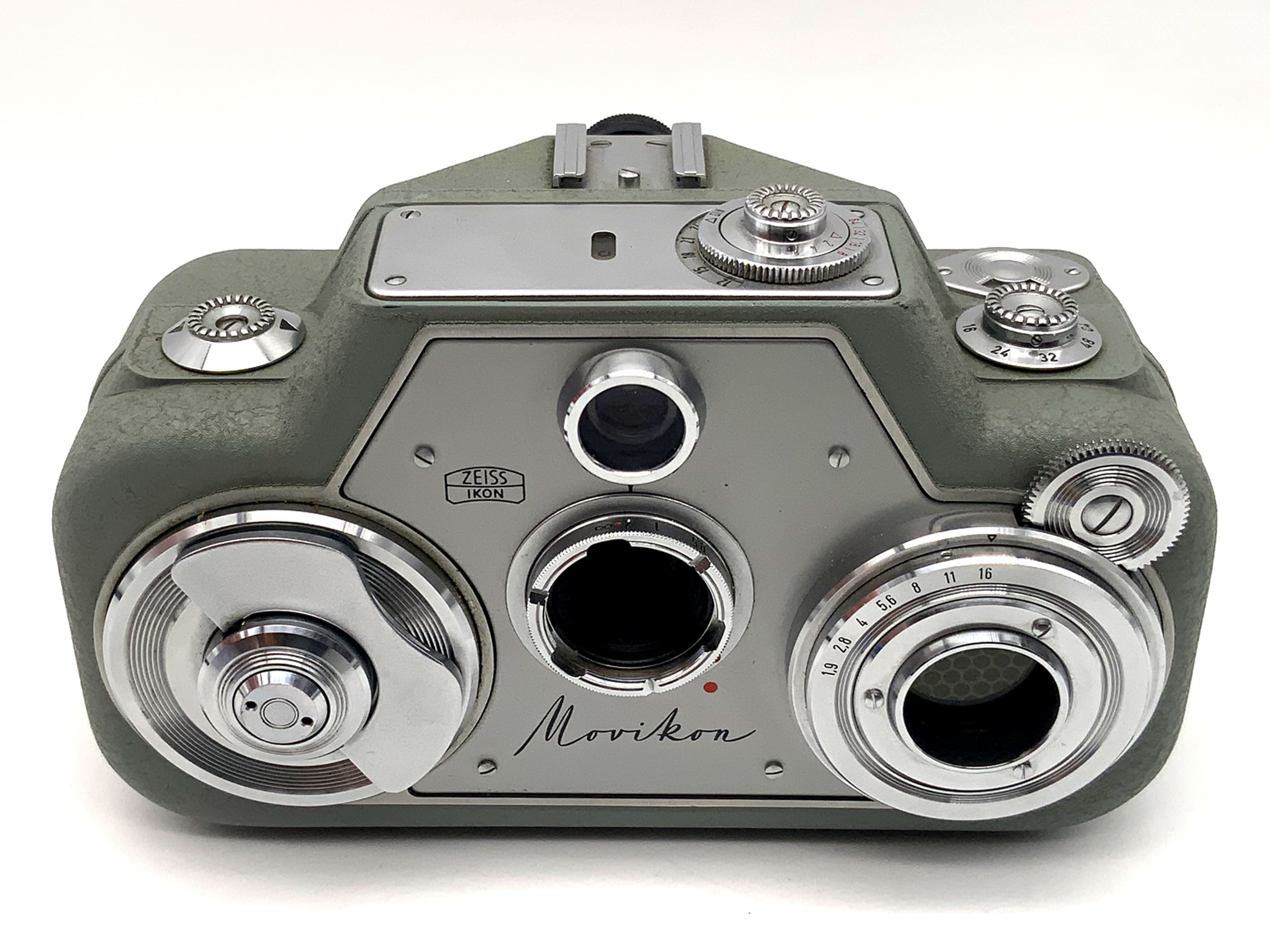 Zeiss Ikon Movikon 8B Filmkamera mit Tessar 1:1.9/10mm Doppel 8mm Schmalfilm