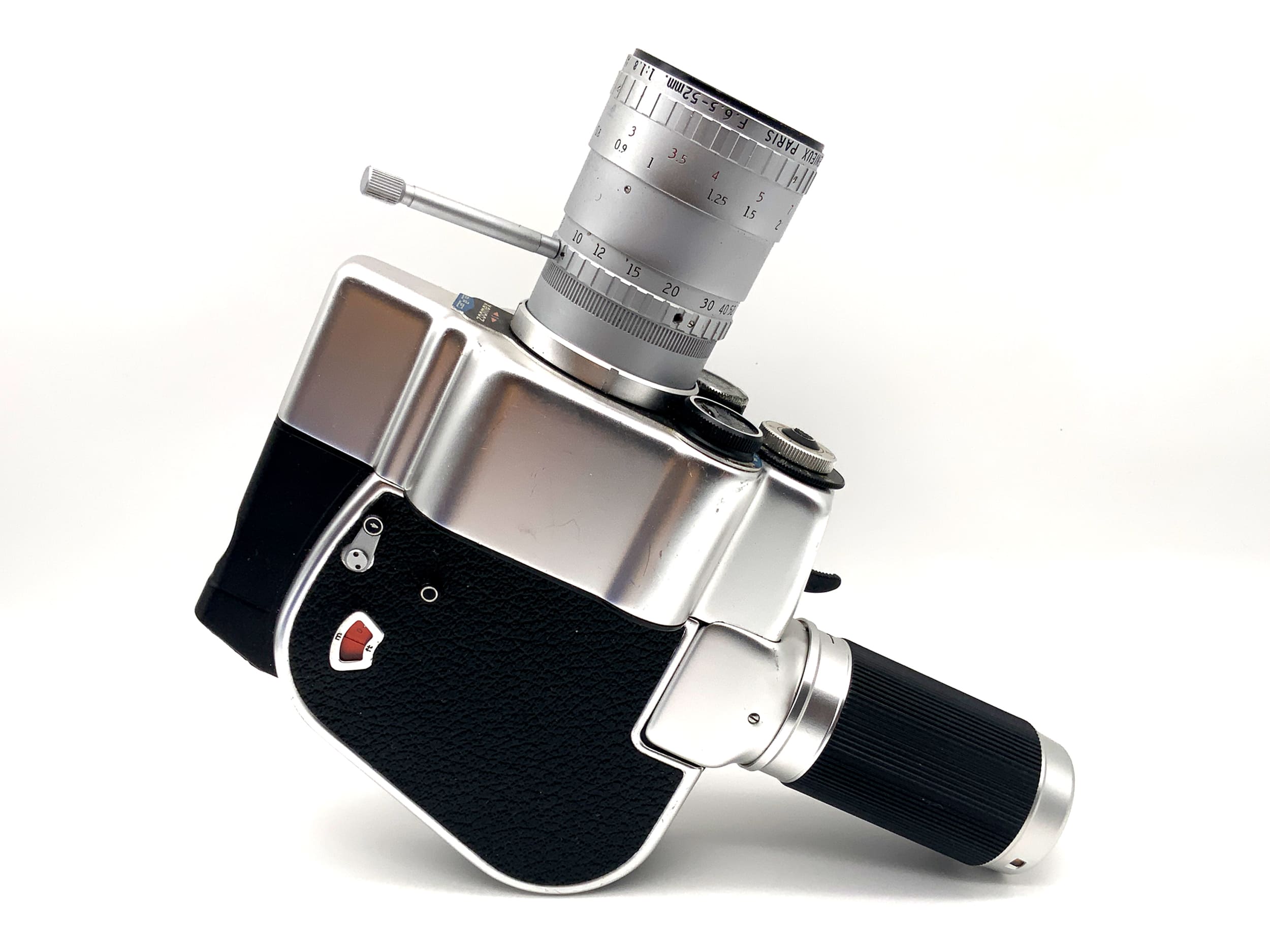 Carena Zoomex S Filmkamera mit Angenieux-Zoom 8x6.5B F:6.5-52mm Doppel 8mm