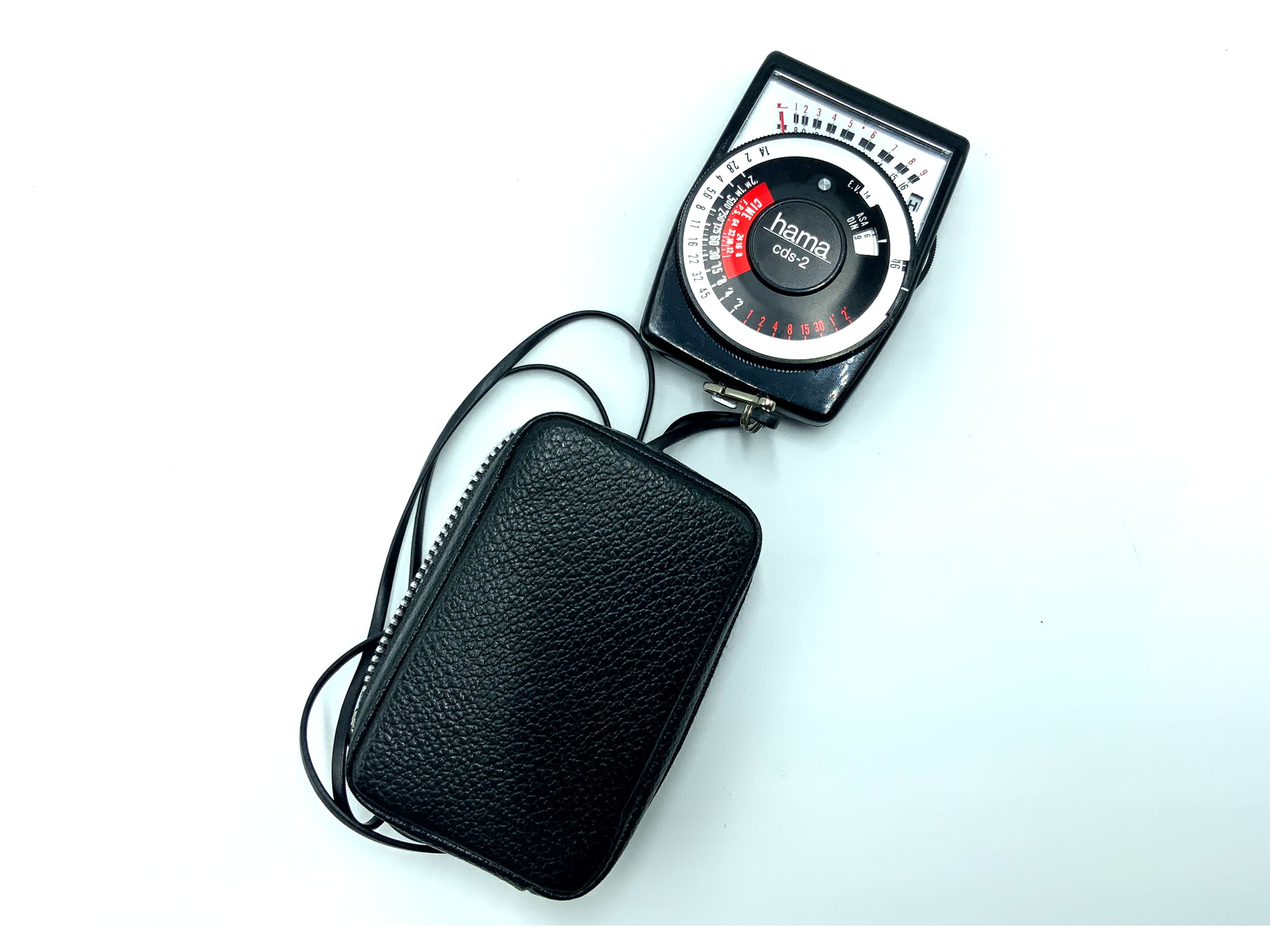 Hama cds-2 Belichtungsmesser mit Tasche Lichtmesser light meter Lichtmeter