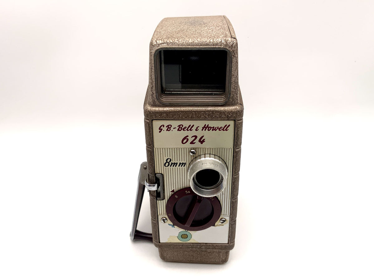 Bell & Howell 624 Filmkamera mit 10mm f/1.9 super comat Doppel 8mm Schmalfilm