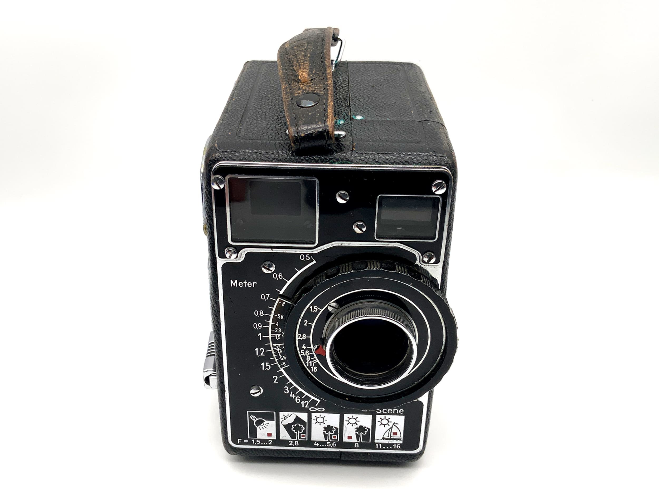 Siemens cine camera II Filmkamera mit Xenon 1:1.5/20 Kino Kamera Doppel 8mm