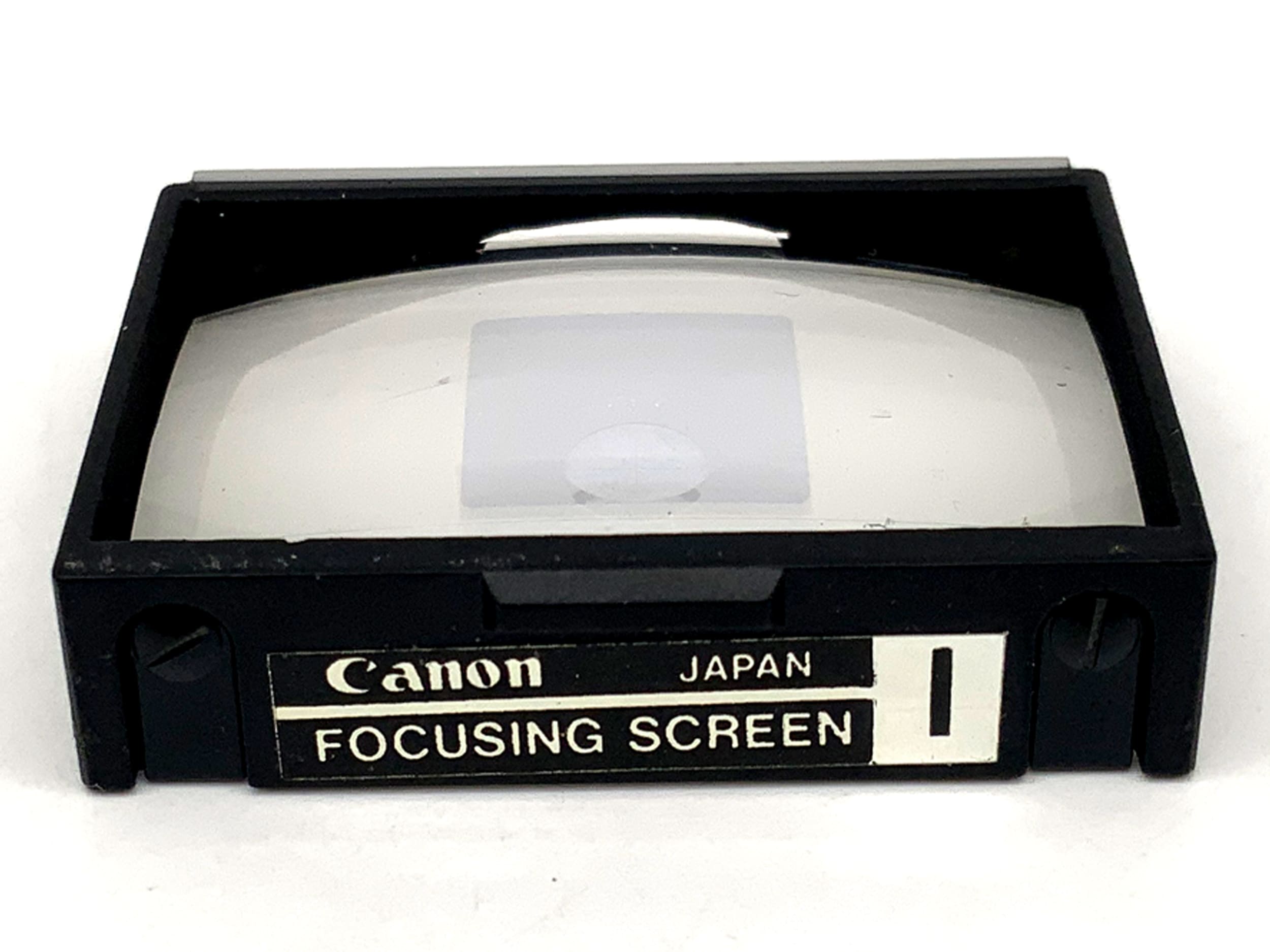 Canon Typ I (Double Cross-Hair Reticule) Mattscheibe für F-1 alt Focusing Screen