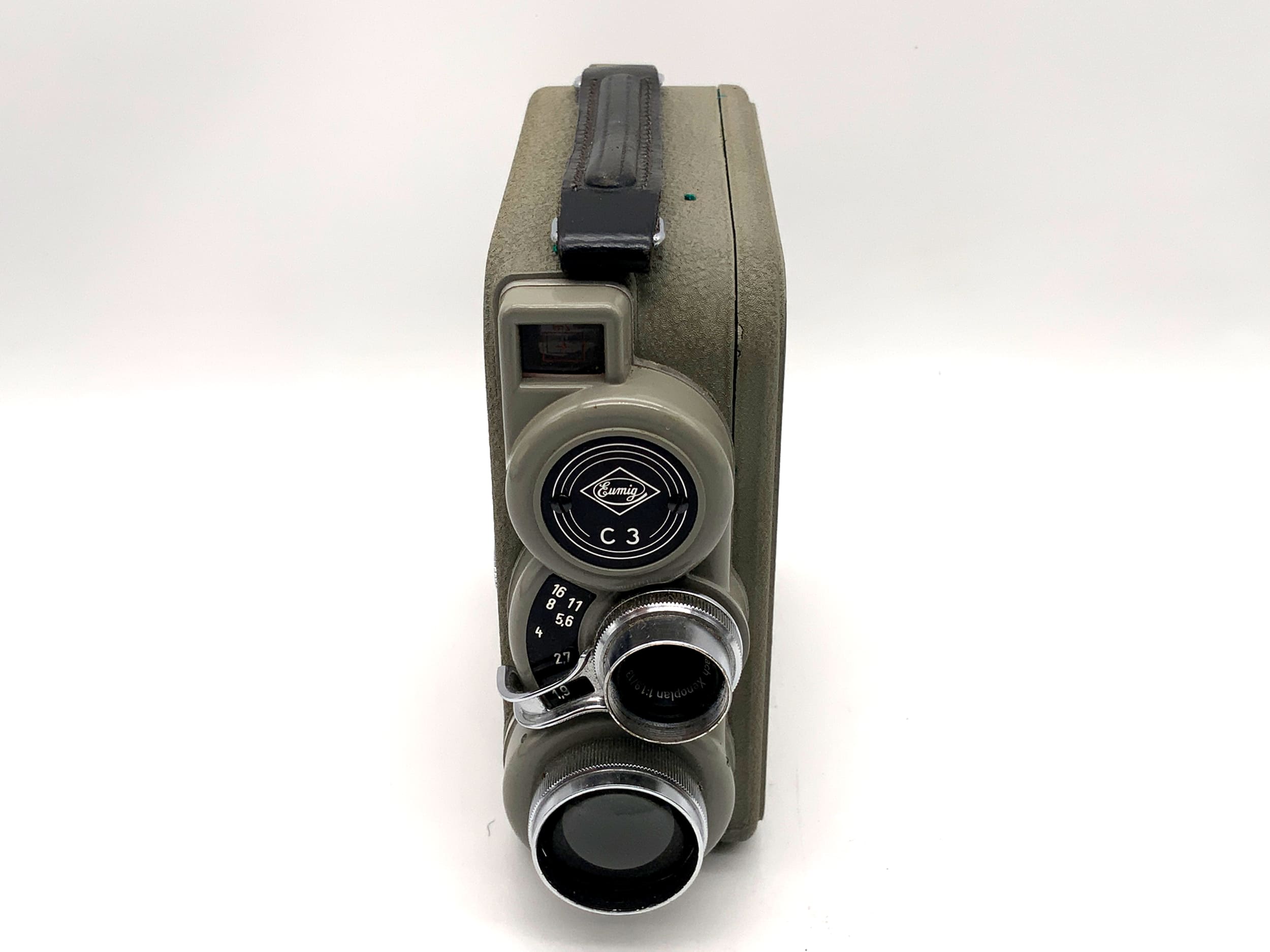 Eumig C3 Filmkamera mit Xenoplan 1:1.9/13mm Doppel 8mm Schmalfilm movie camera
