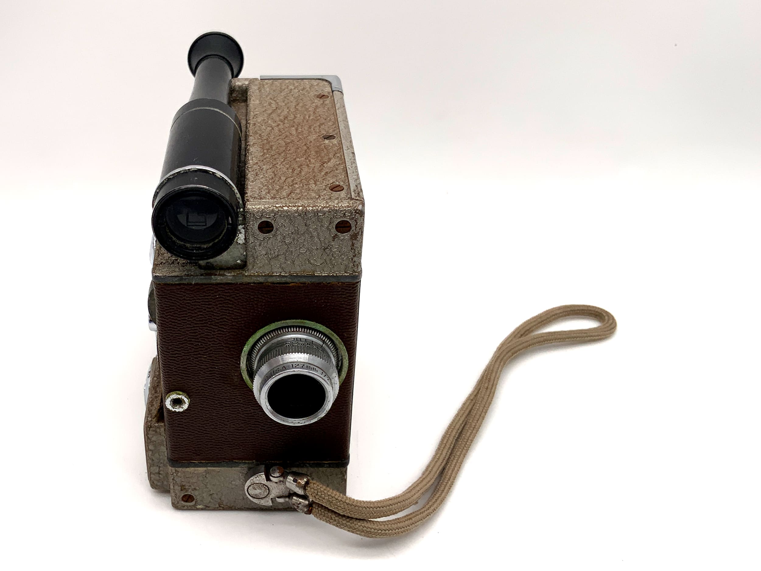 Revere Eight Model Seventy Filmkamera mit 12.7mm f/2.8 Animar Schmalfilm