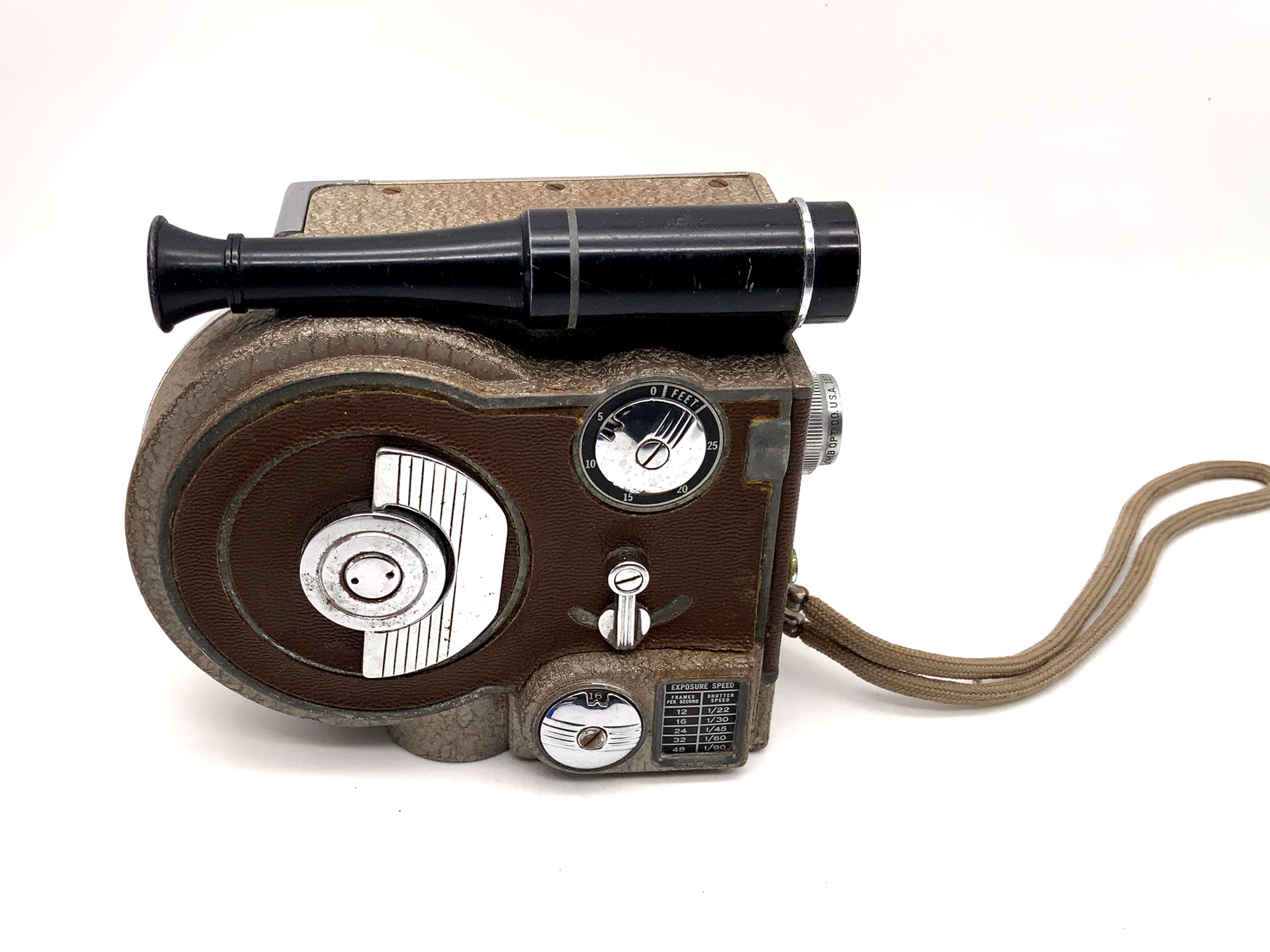 Revere Eight Model Seventy Filmkamera mit 12.7mm f/2.8 Animar Schmalfilm