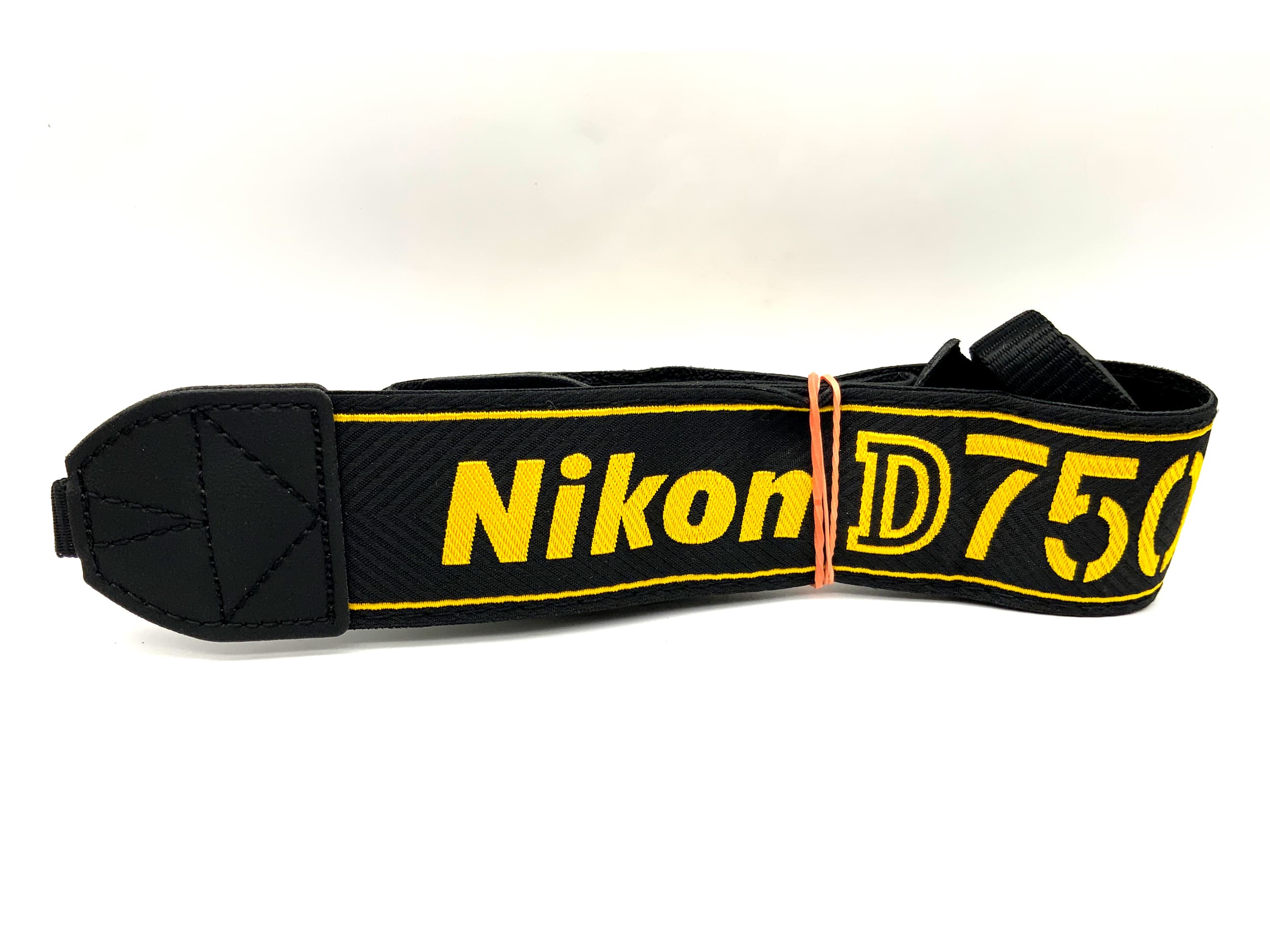 Nikon D750 Gurt schwarz/gelb Hals Schultergurt Kameragurt Neck Strap