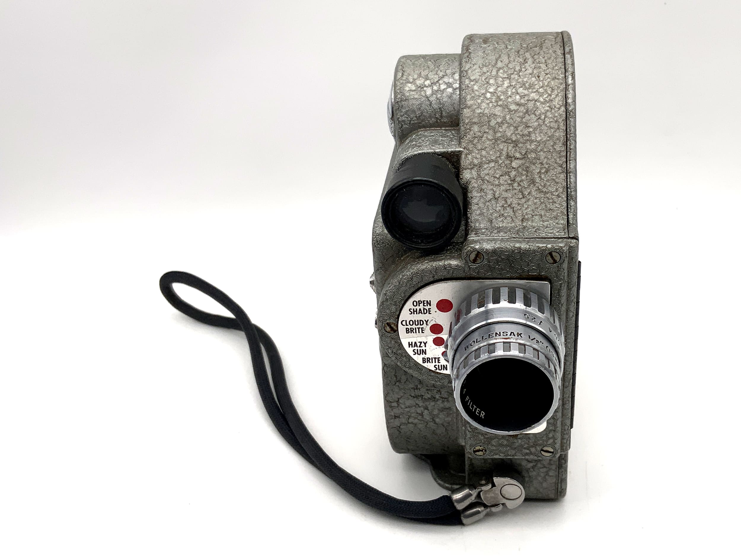 Revere Eightline 81 Filmkamera mit Wollensak "1/2" 13mm f/2.5 Raptar Doppel 8mm