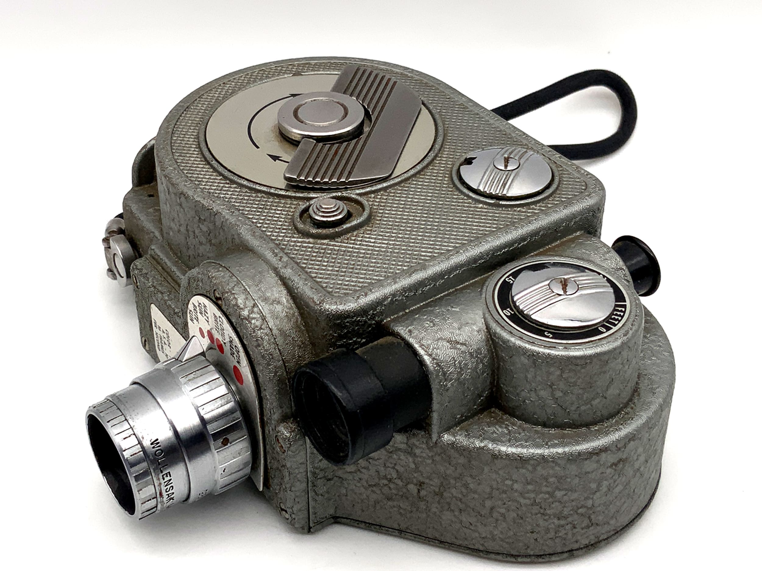 Revere Eightline 81 Filmkamera mit Wollensak "1/2" 13mm f/2.5 Raptar Doppel 8mm