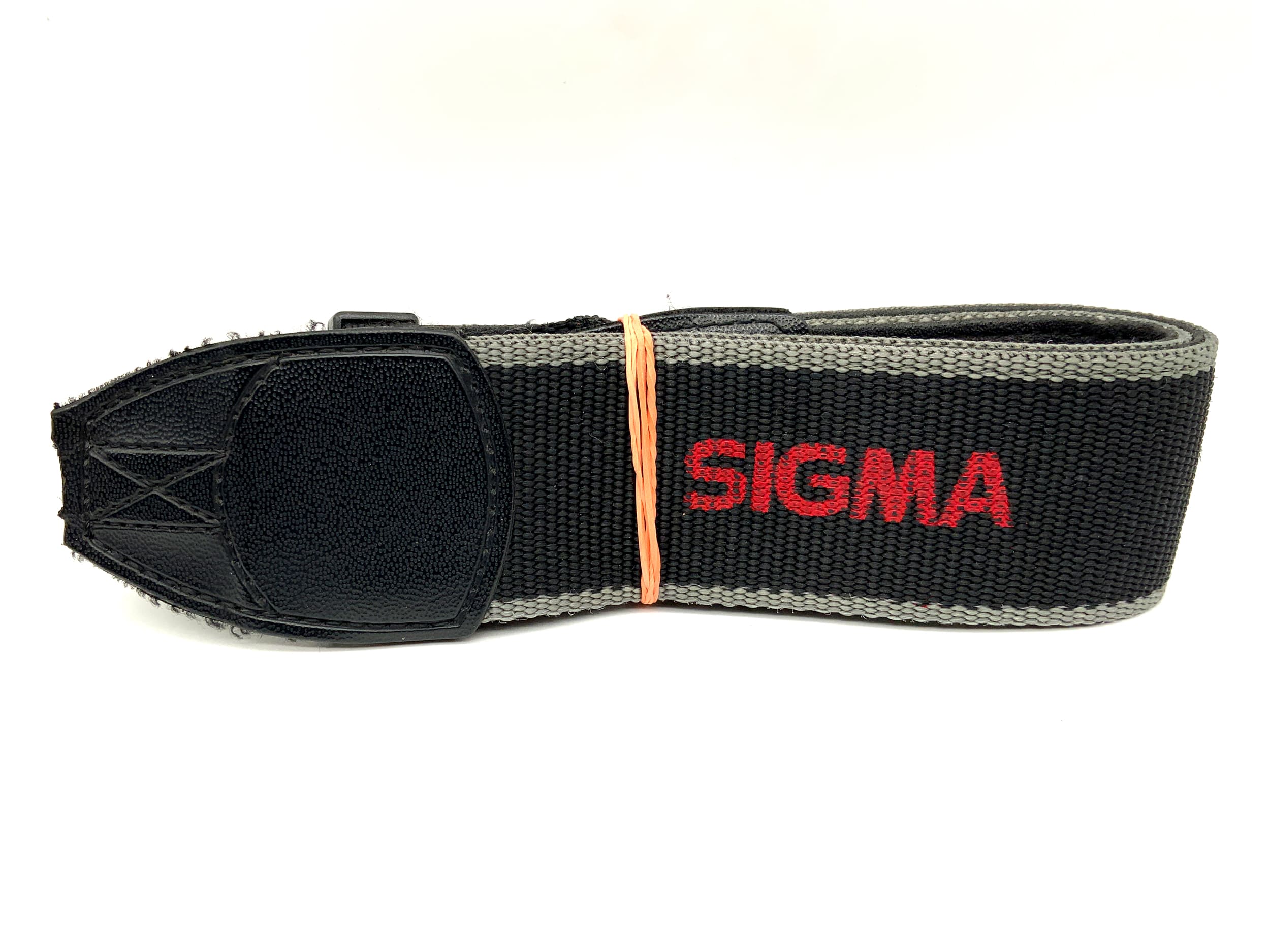 Sigma ca. 38mm breit Gurt schwarz/grau Hals Schultergurt Kameragurt Neck Strap