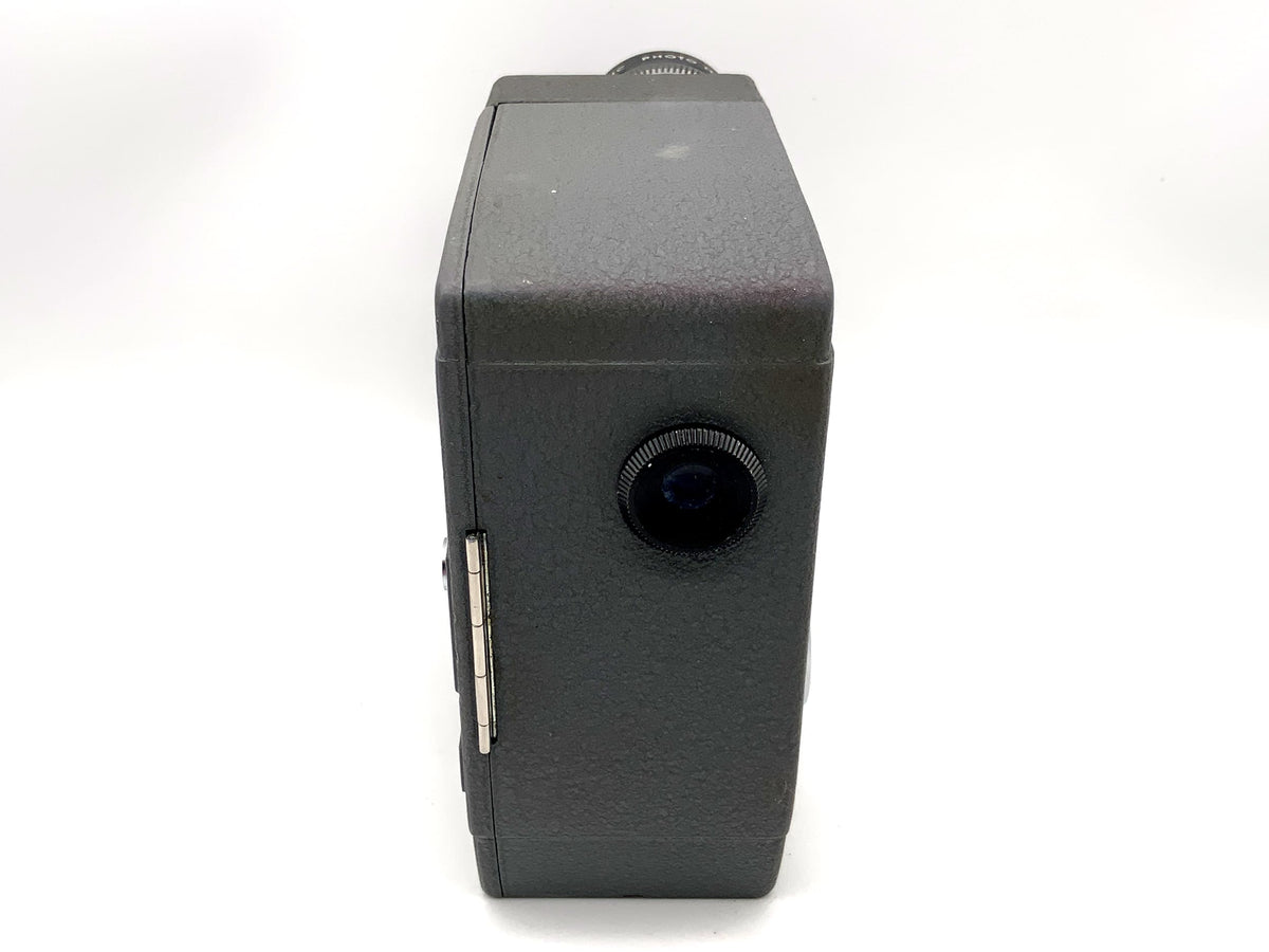 Crown 8 EZS movie camera with F:1.8 f=10-30mm zoom lens and grip, dual 8mm