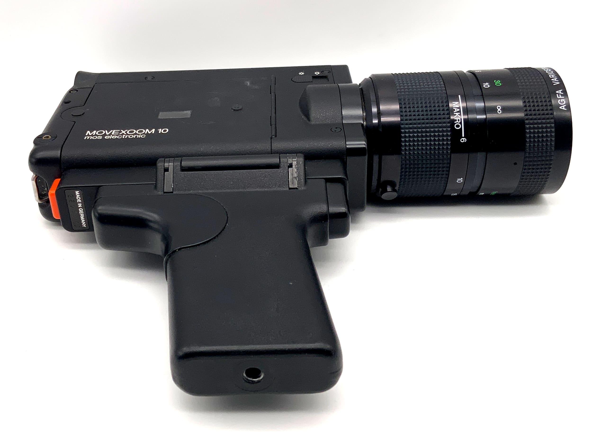 Agfa Movexoom 10 mos electronic Filmkamera mit Variostar 1:1.8/6-60 Super 8