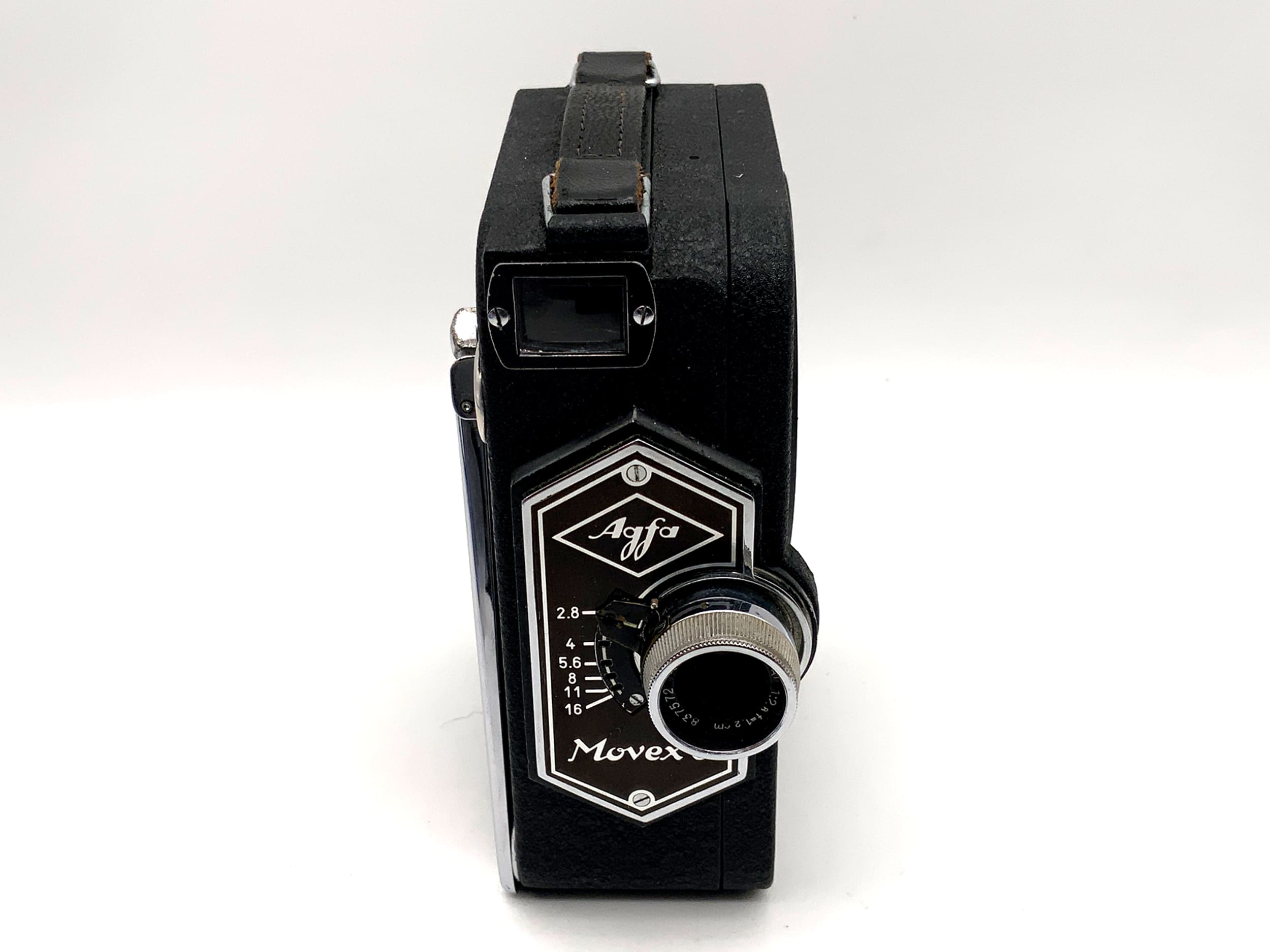 Agfa Movex 8 Filmkamera mit Kine-Anastigmat 1:2.8 f=1.2cm Doppel 8mm Schmalfilm