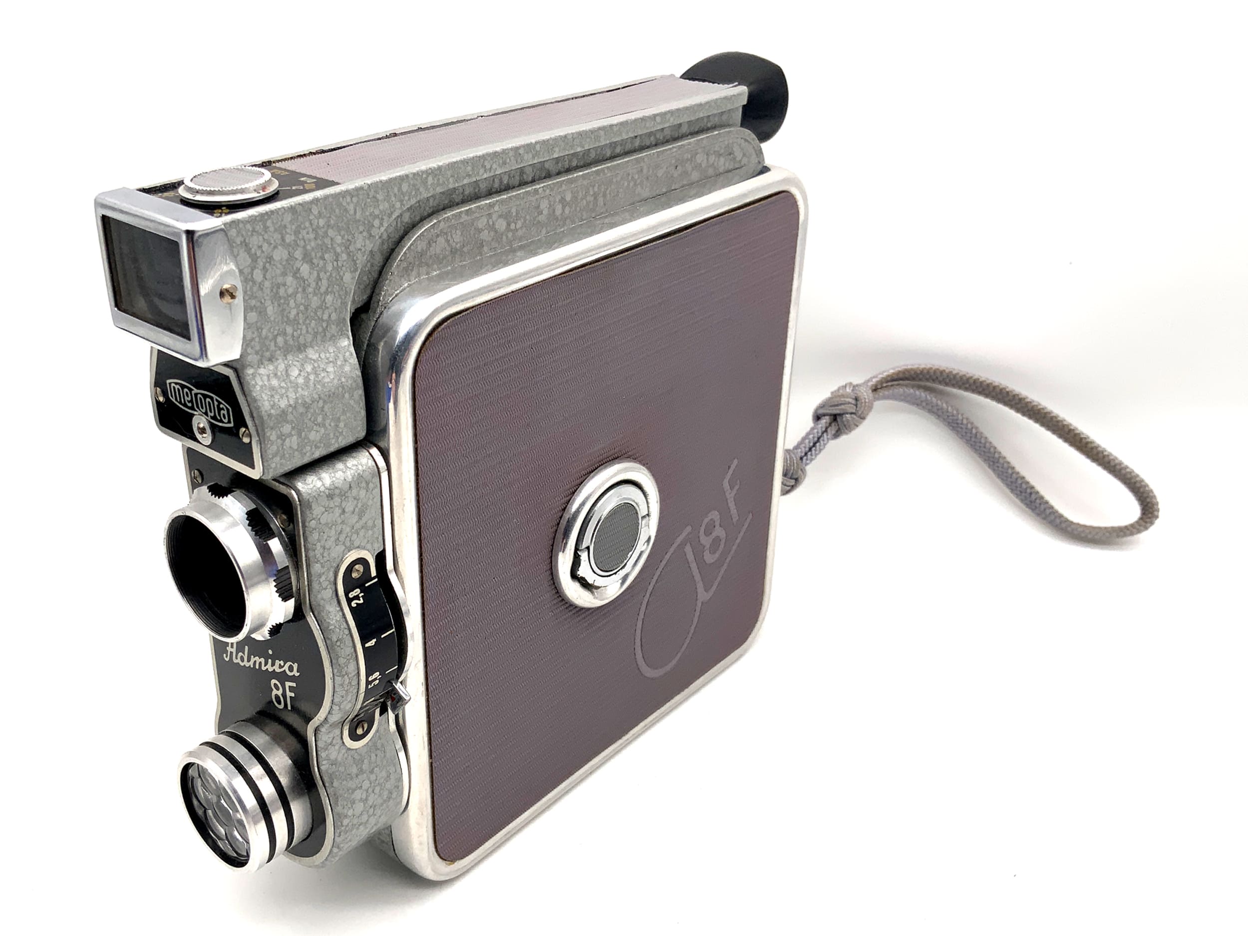 Meopta Admira 8F Filmkamera mit Mirar 2.8/12,5 Doppel 8mm Schmalfilm