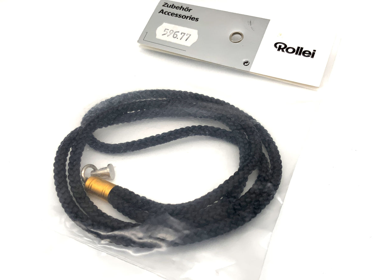 Rollei Classic wrist strap, black/gold