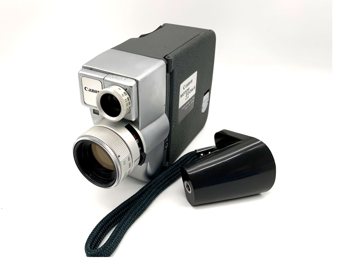 Canon Motor Zoom 8 EEE movie camera with zoom lens C-8 10-40mm 1:1.7 Double 8mm