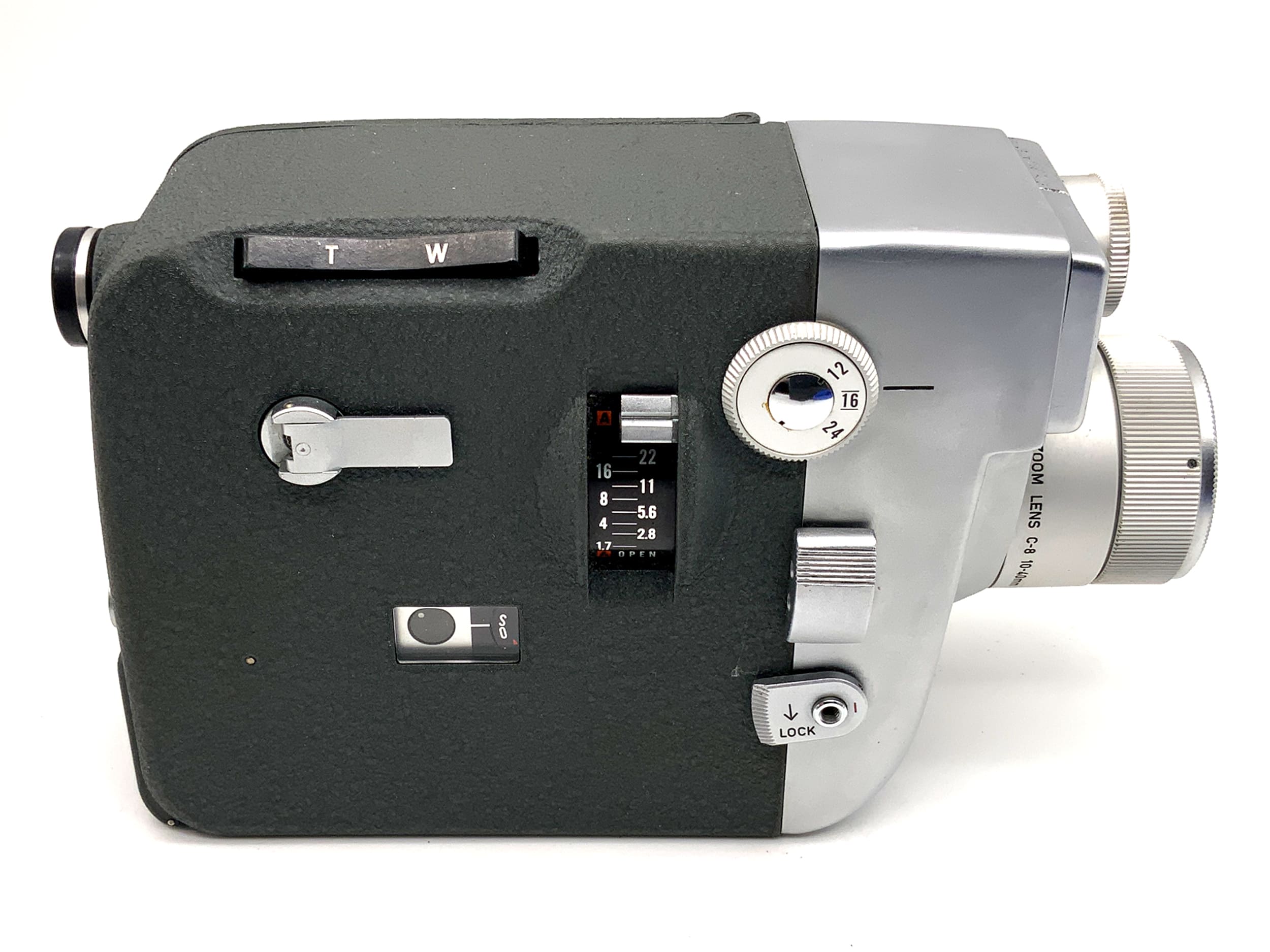 Canon Motor Zoom 8 EEE Filmkamera mit Zoom Lens C-8 10-40mm 1:1.7 Doppel 8mm