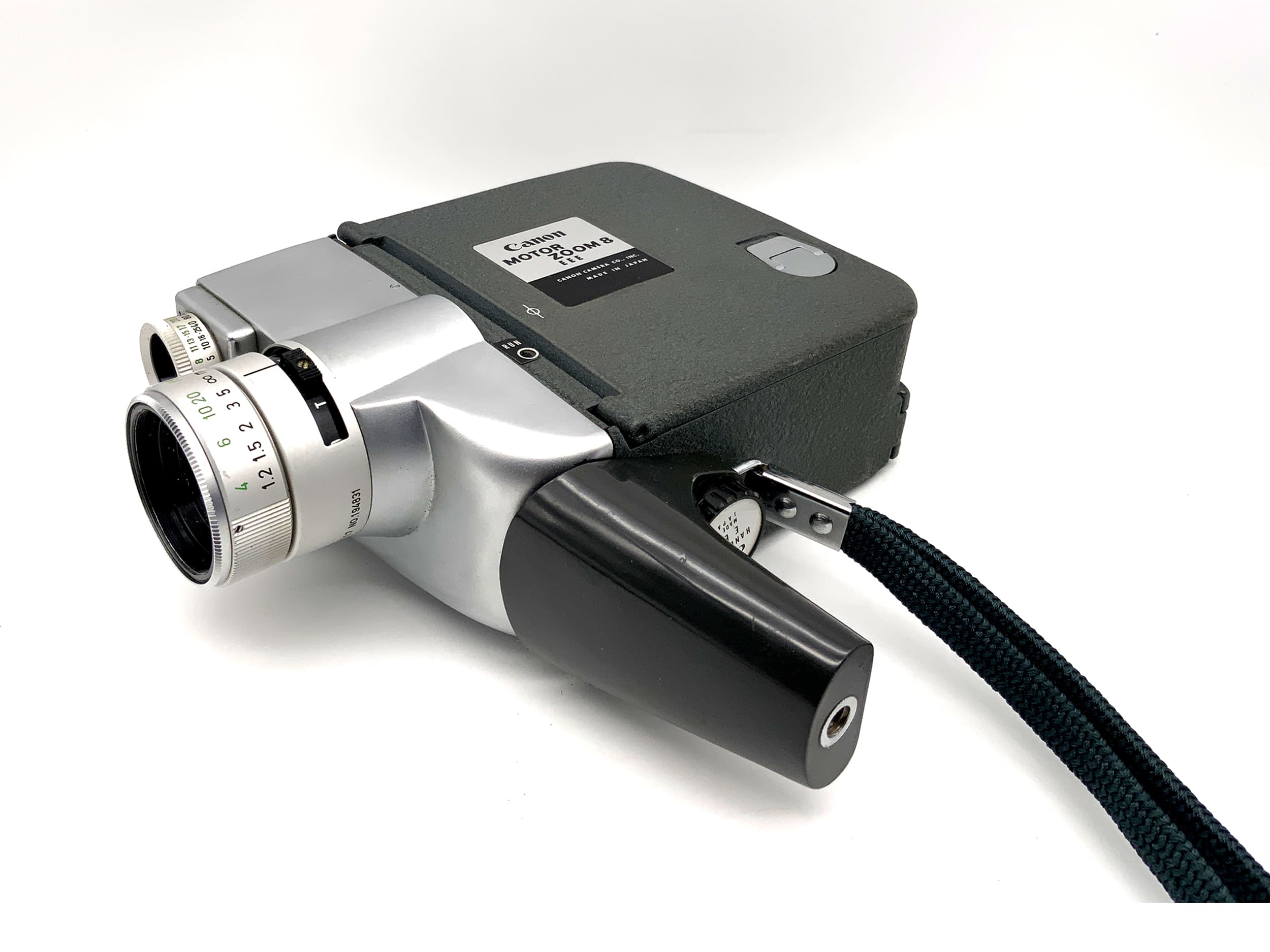 Canon Motor Zoom 8 EEE Filmkamera mit Zoom Lens C-8 10-40mm 1:1.7 Doppel 8mm