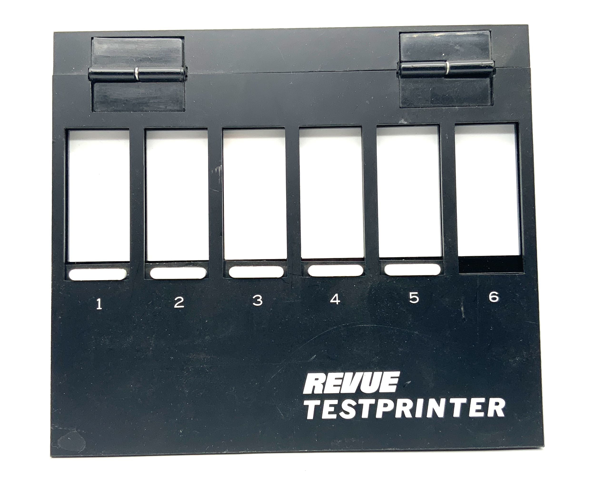 Revue Testprinter Schwarz
