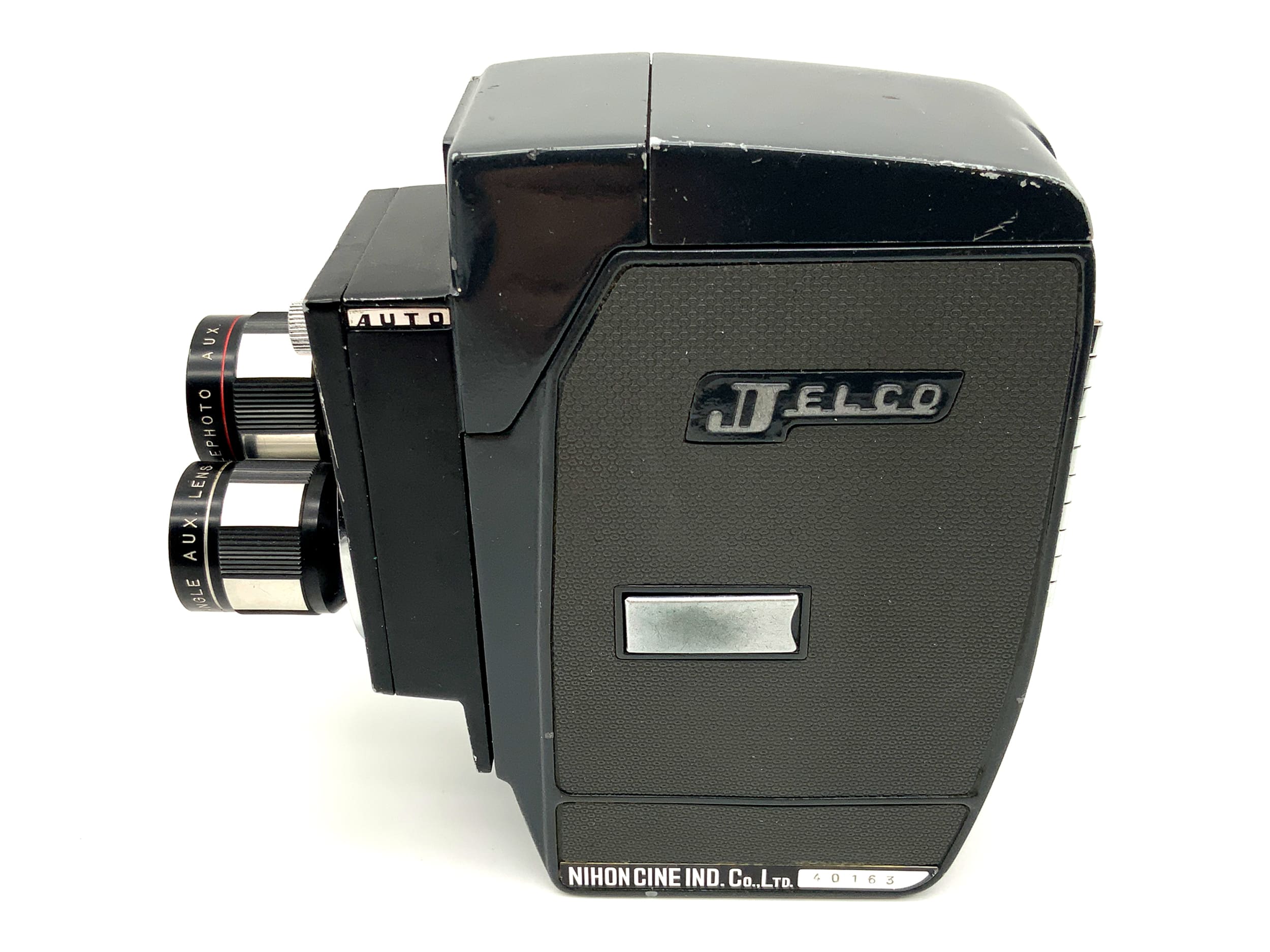Jelco Auto III Filmkamera mit Jelco Lens 3 stück FfU Doppel 8mm Schmalfilm