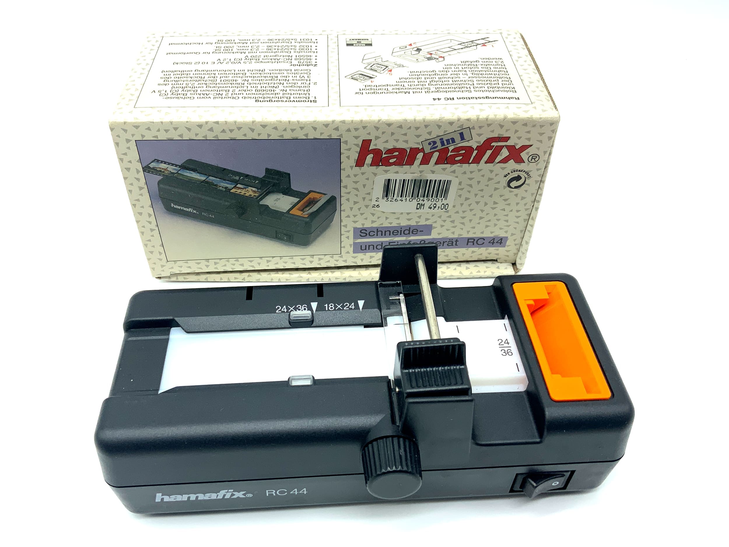 Hamaflex RC 44 für 24x36 Schneidegerät Schwarz OVP