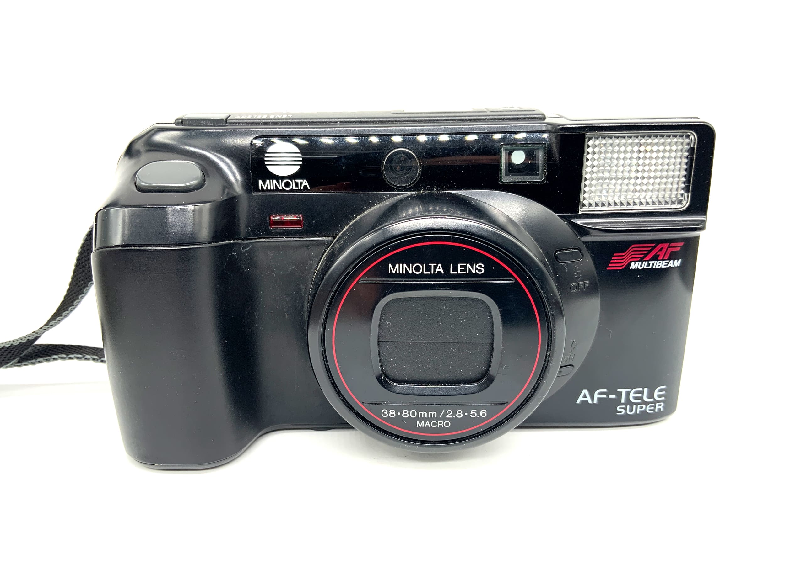 Minolta AF-Tele Super Point&Shoot mit Minolta Lens 38-80mm/2.8-5.6 Macro