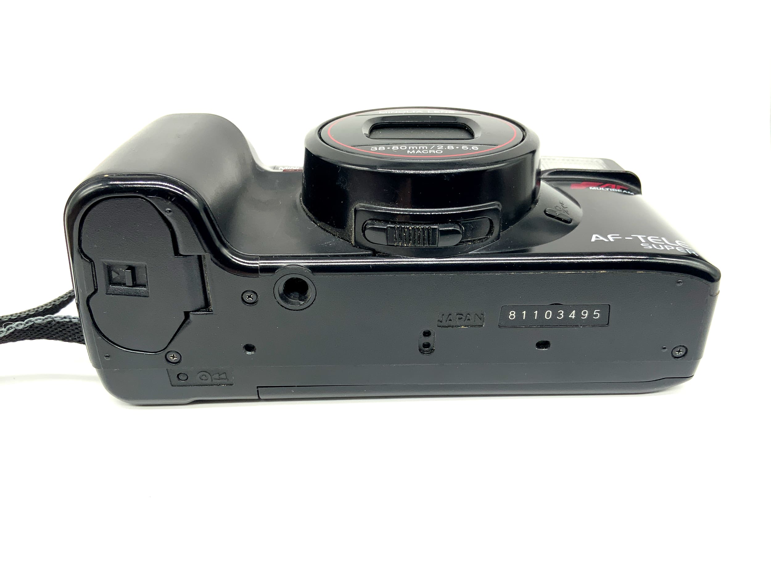 Minolta AF-Tele Super Point&Shoot mit Minolta Lens 38-80mm/2.8-5.6 Macro