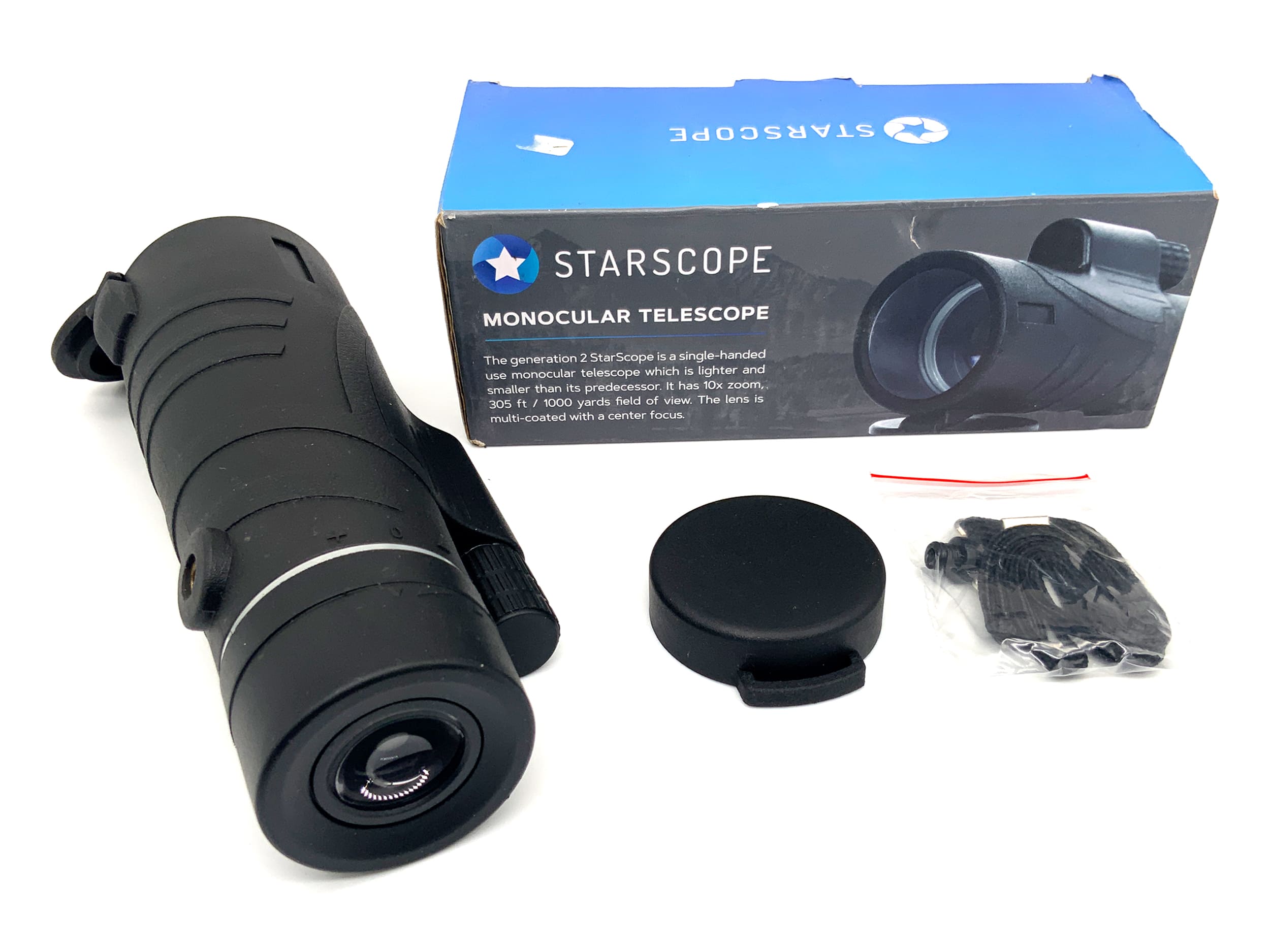 Starscope Monocular Telescope Fernglas in OVP Binocular Feldstecher