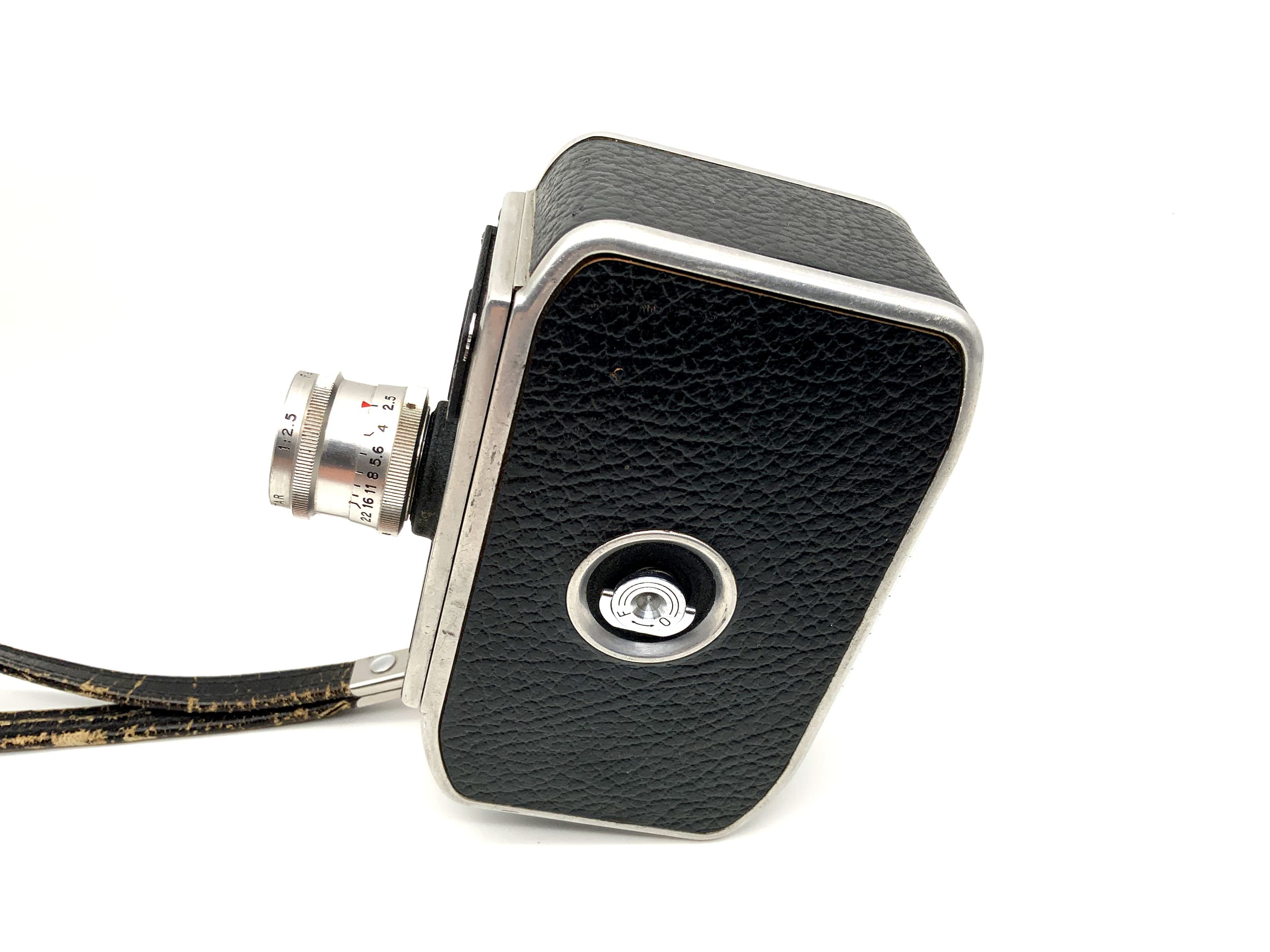 Bolex Paillard E8 Filmkamera mit Lytar 1:2.5 f=12.5mm Doppel 8mm Schmalfilm