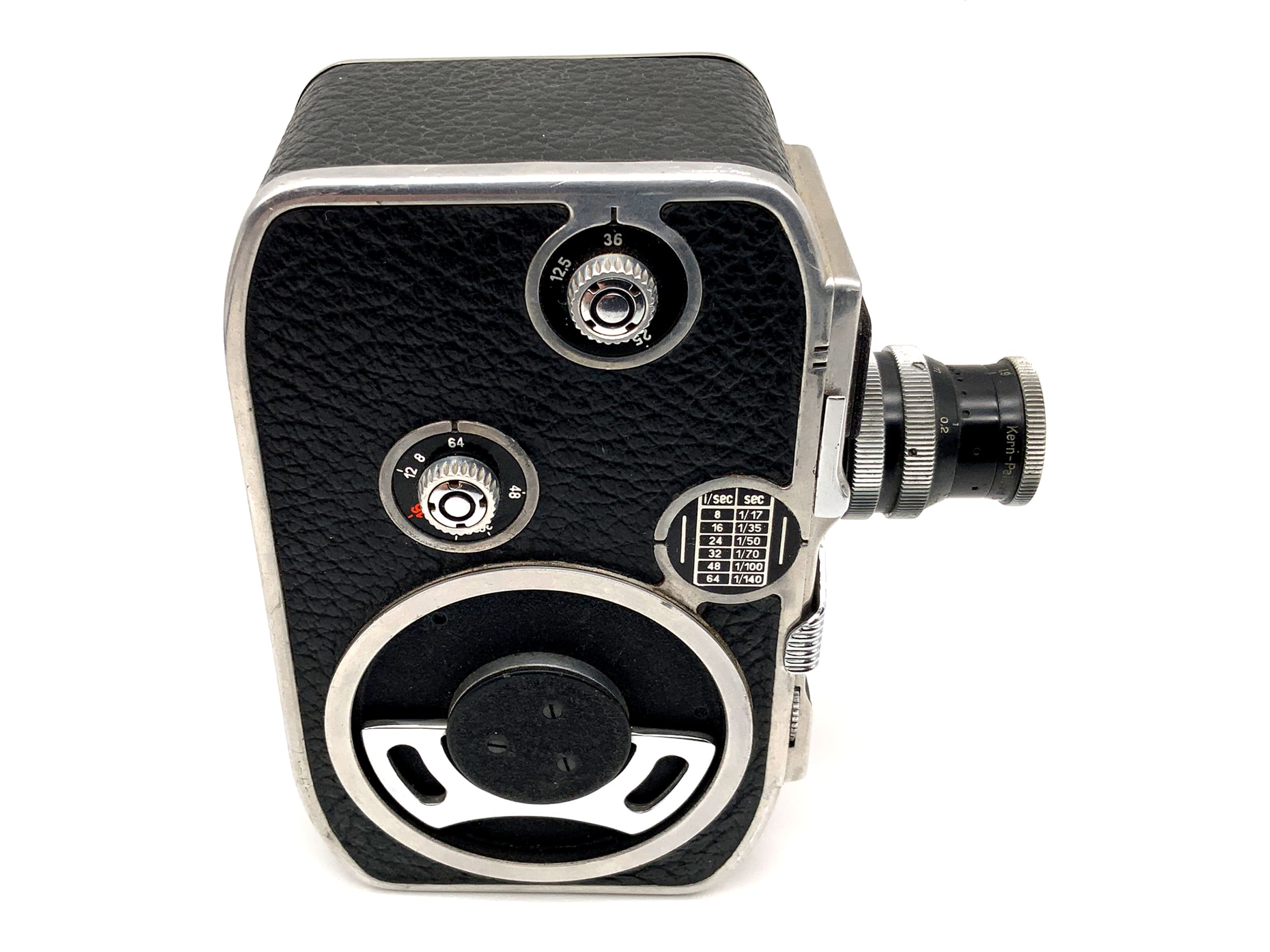 Bolex Paillard E8 Filmkamera mit Yvar 1:1.9 f=13mm Doppel 8mm Schmalfilm