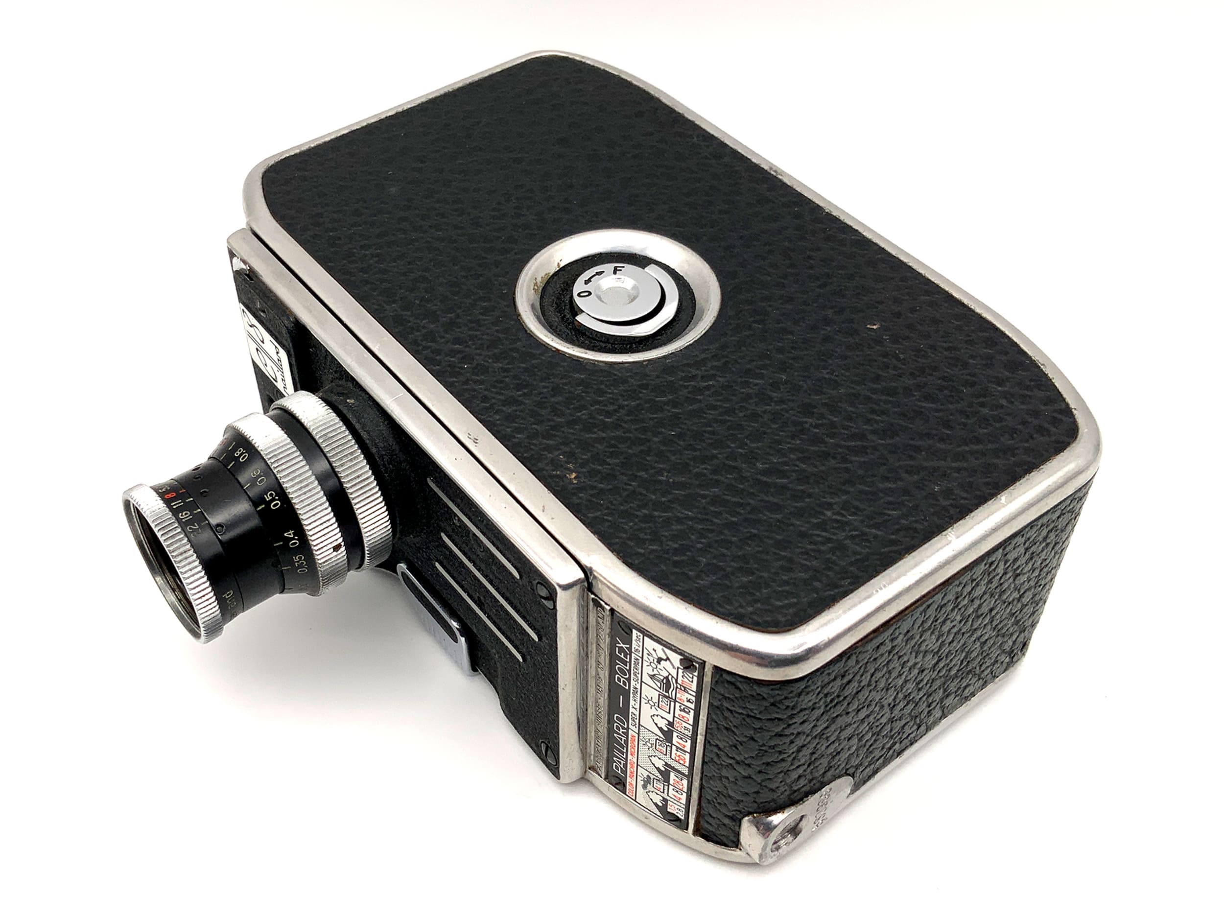 Bolex Paillard E8 Filmkamera mit Yvar 1:1.9 f=13mm Doppel 8mm Schmalfilm