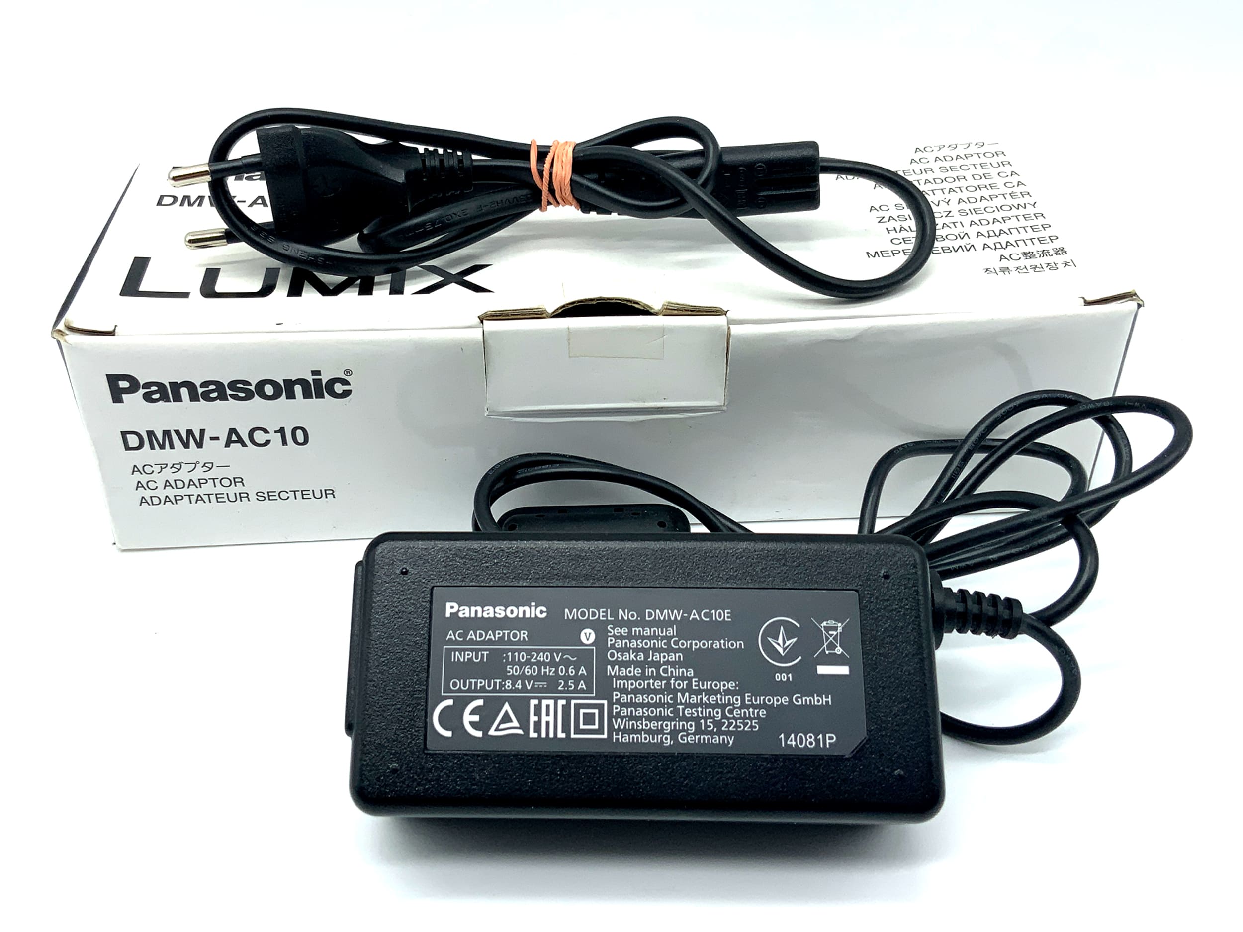 Adaptateur secteur Panasonic DMW-AC10E Lumix