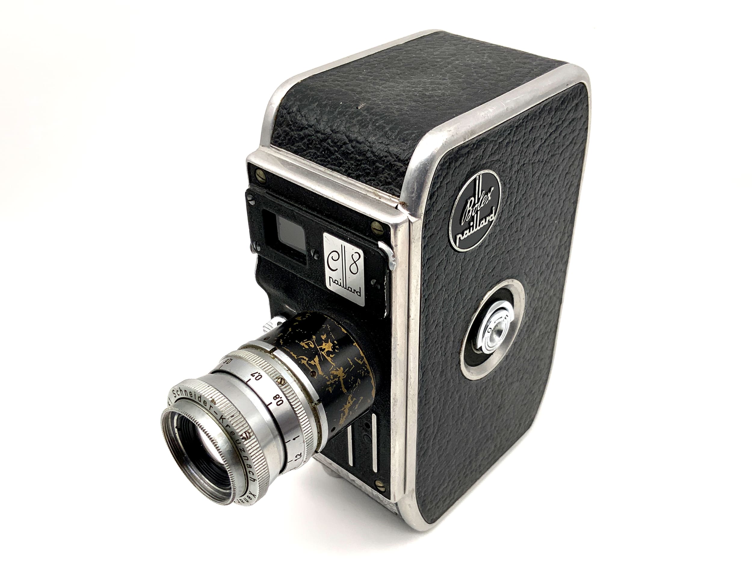 Bolex Paillard E8 Filmkamera mit Xenar 1:2.8/38mm Doppel 8mm Schmalfilm