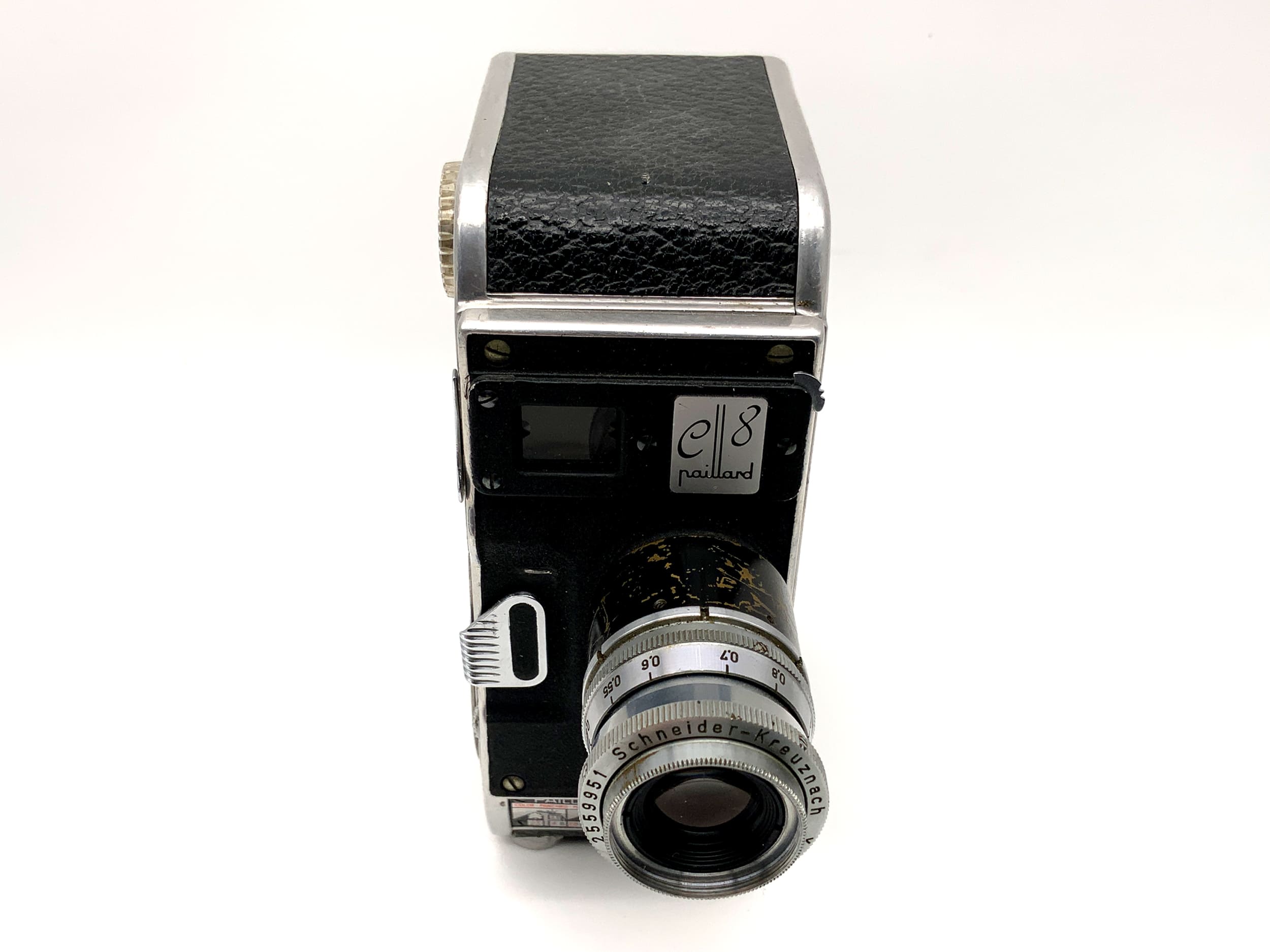 Bolex Paillard E8 Filmkamera mit Xenar 1:2.8/38mm Doppel 8mm Schmalfilm
