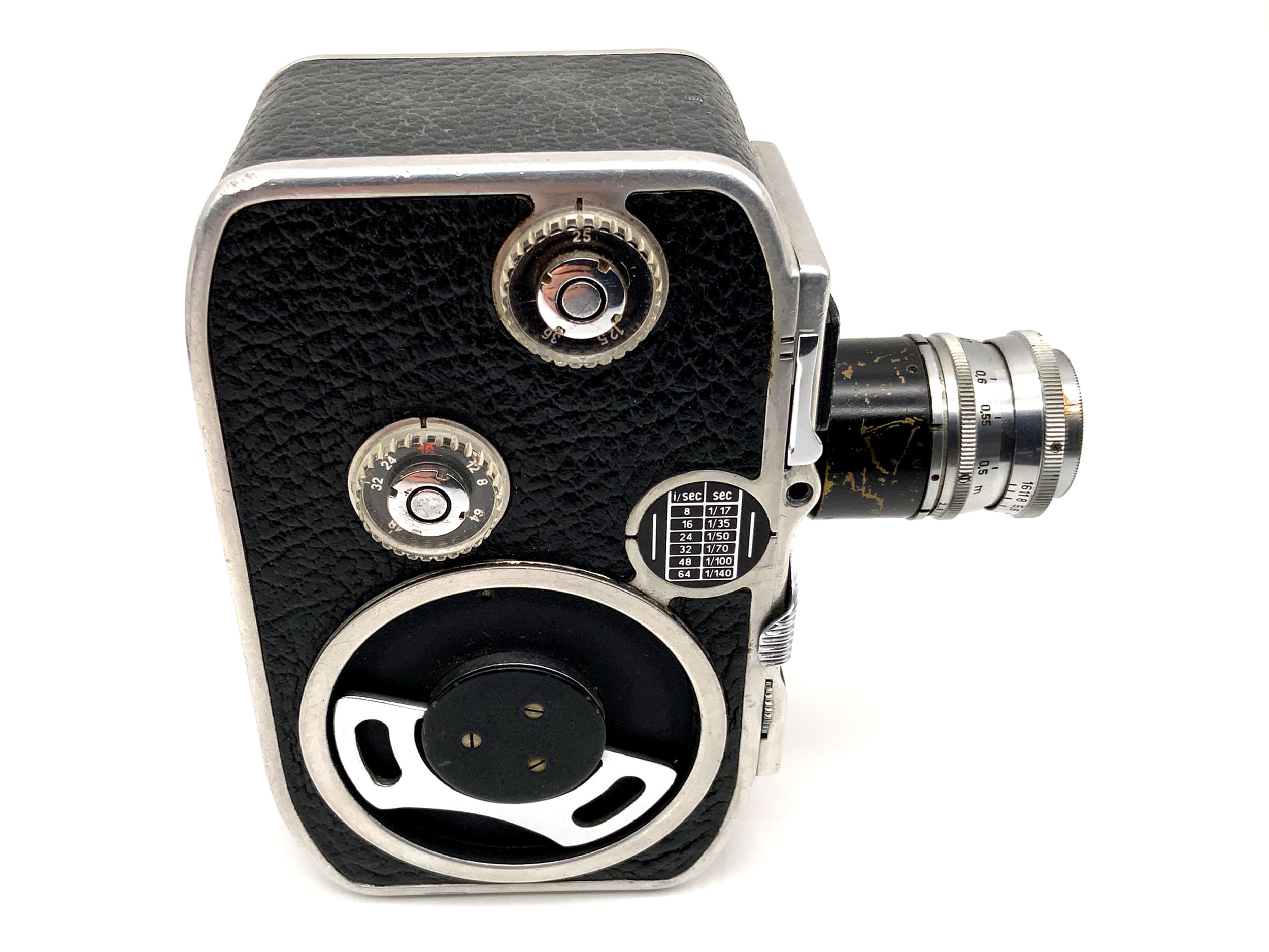 Bolex Paillard E8 Filmkamera mit Xenar 1:2.8/38mm Doppel 8mm Schmalfilm