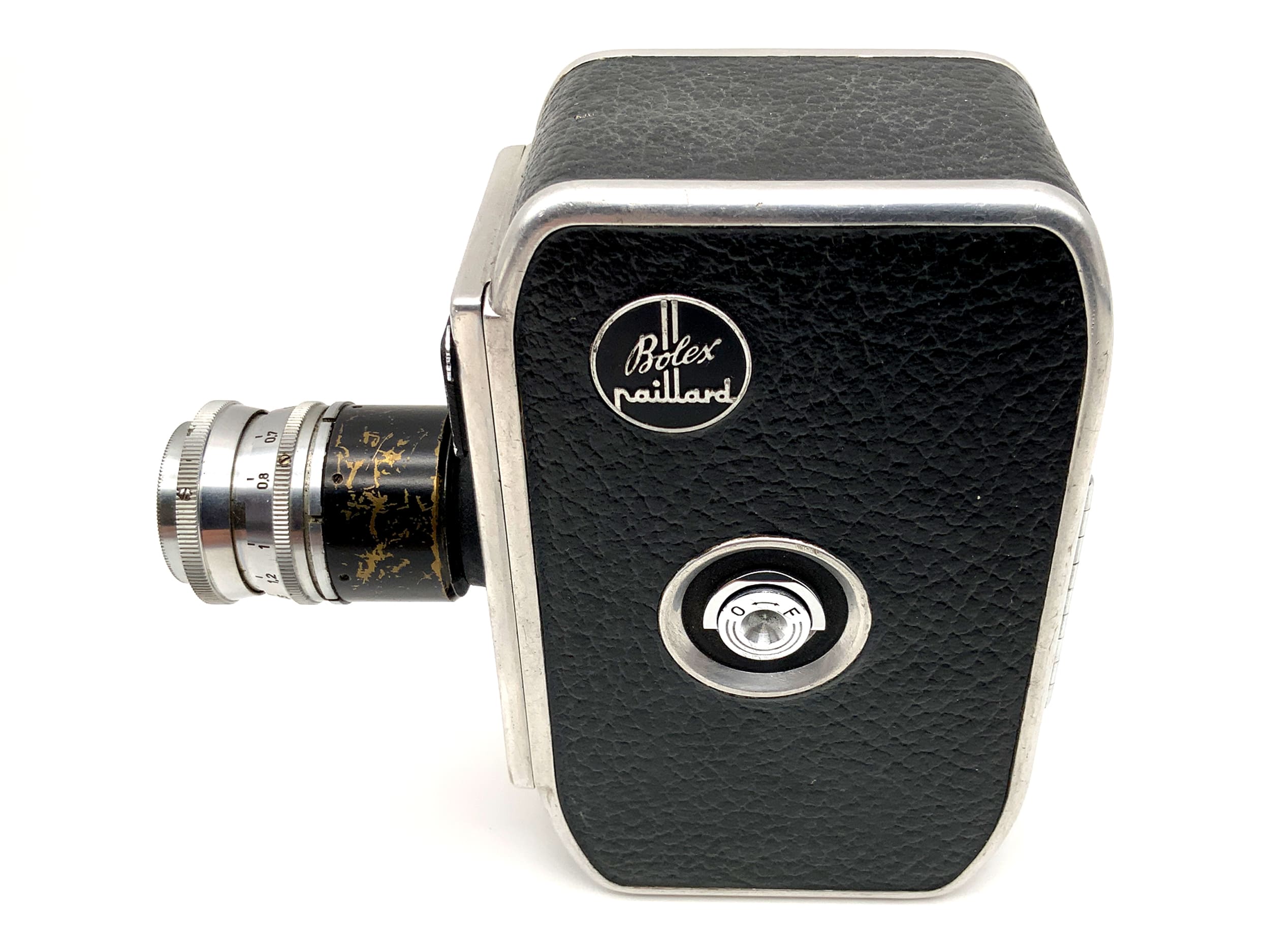 Bolex Paillard E8 Filmkamera mit Xenar 1:2.8/38mm Doppel 8mm Schmalfilm