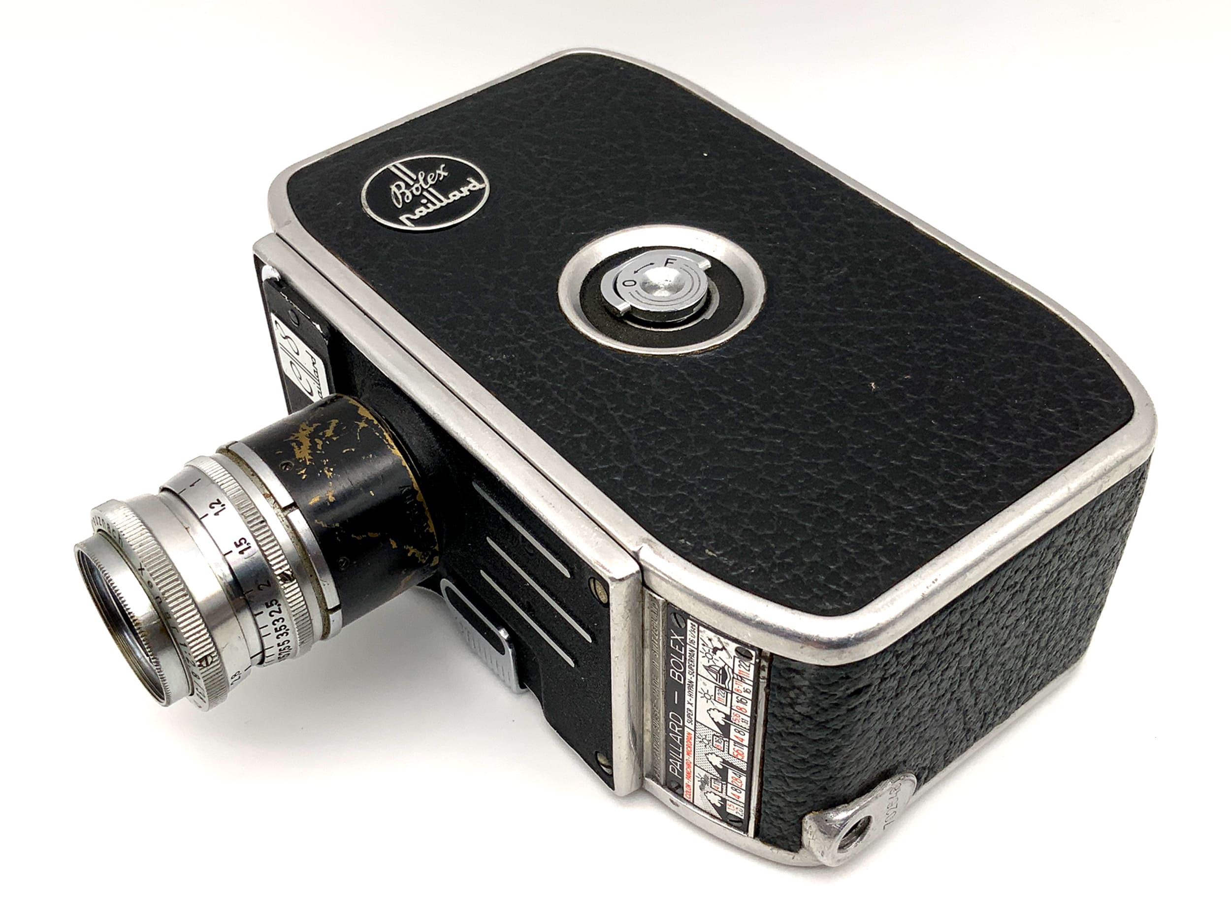 Bolex Paillard E8 Filmkamera mit Xenar 1:2.8/38mm Doppel 8mm Schmalfilm