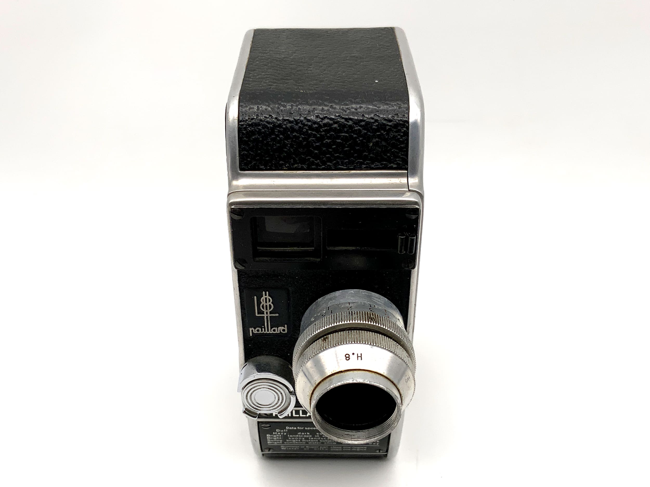 Bolex Paillard L8 Filmkamera mit SOM Berthiot Cinor B 1:2.9 F=23 Doppel 8mm