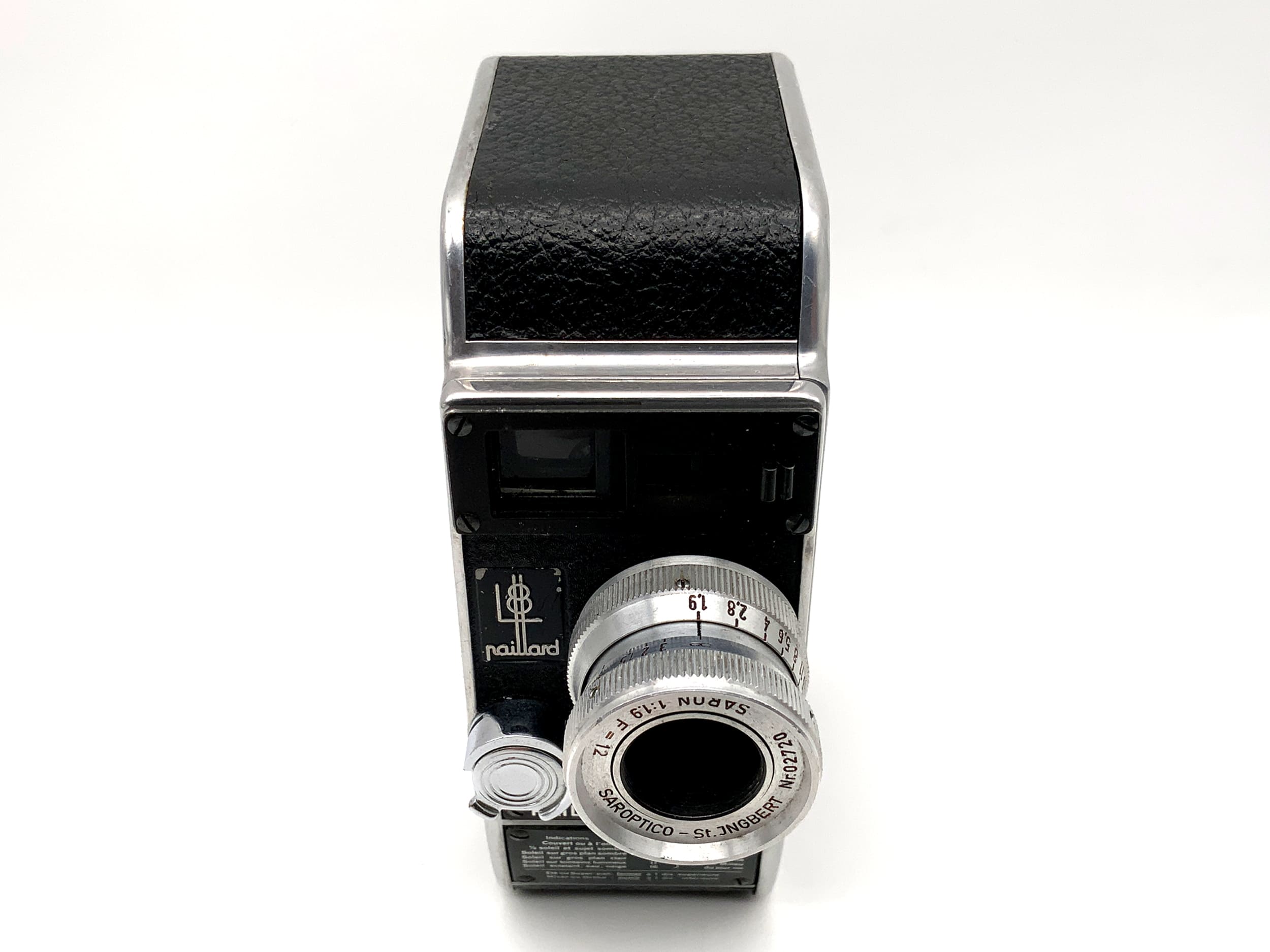 Bolex Paillard L8 Filmkamera mit Saron 1:1.9 F=12mm Doppel 8mm Schmalfilm