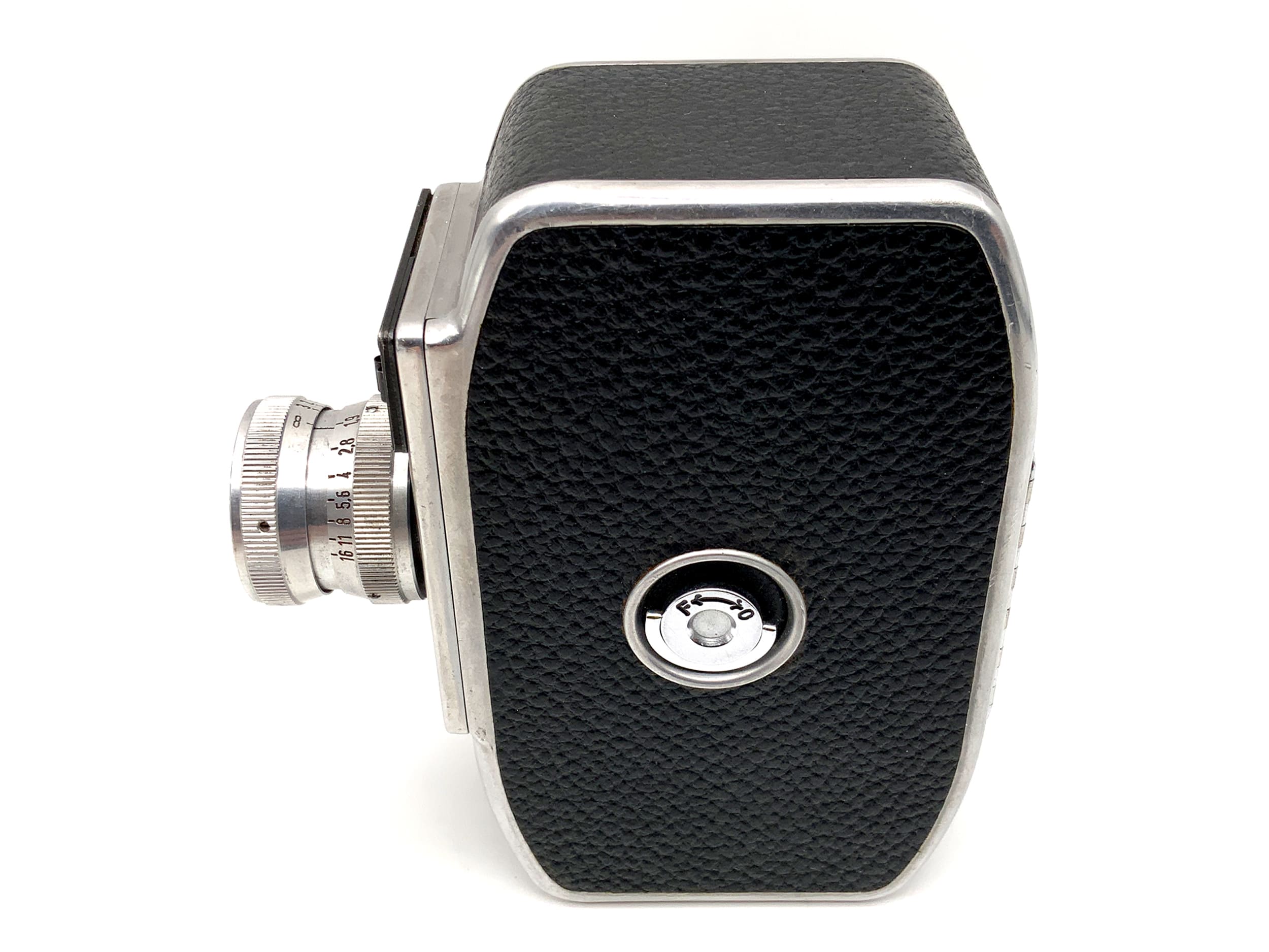 Bolex Paillard L8 Filmkamera mit Saron 1:1.9 F=12mm Doppel 8mm Schmalfilm