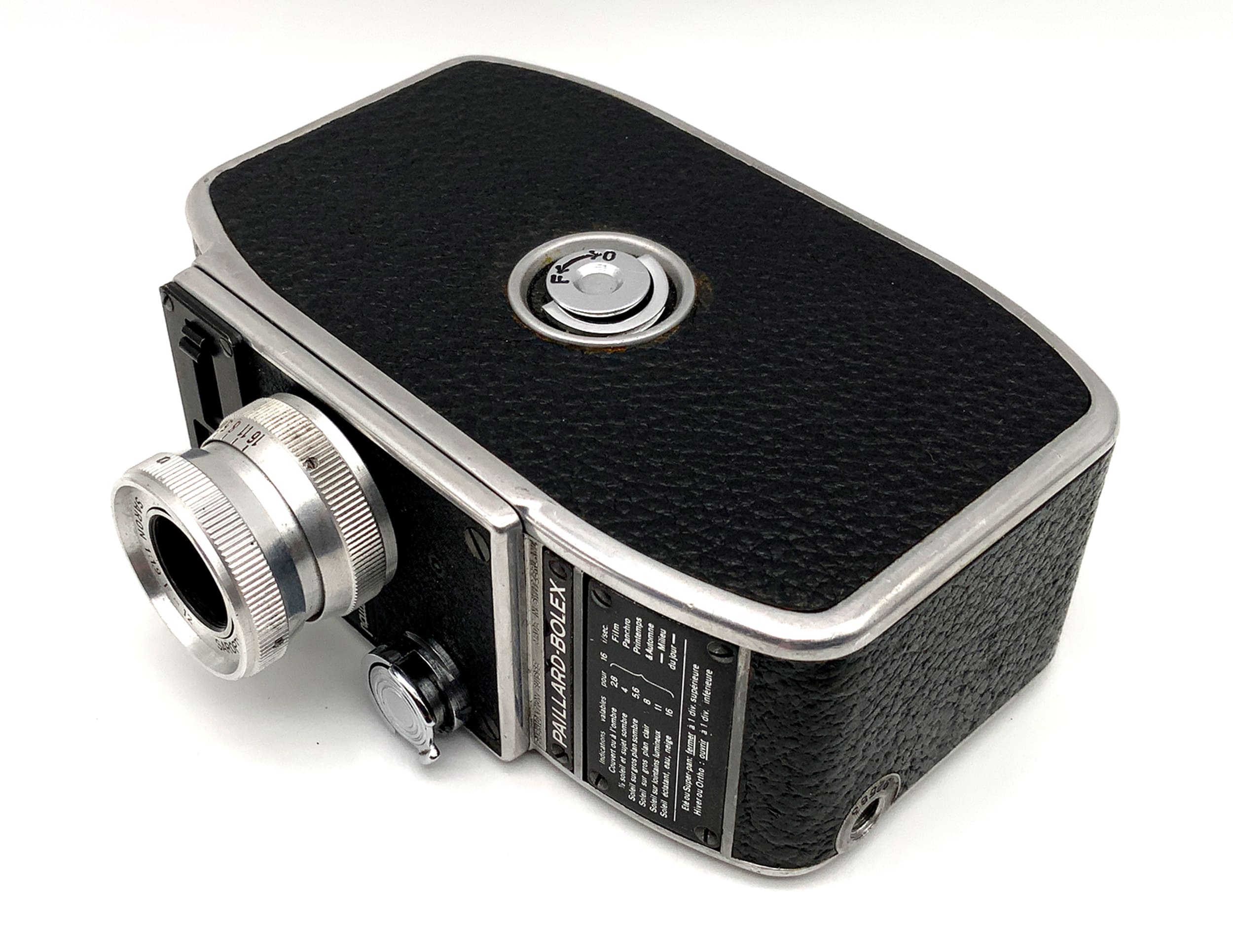 Bolex Paillard L8 Filmkamera mit Saron 1:1.9 F=12mm Doppel 8mm Schmalfilm