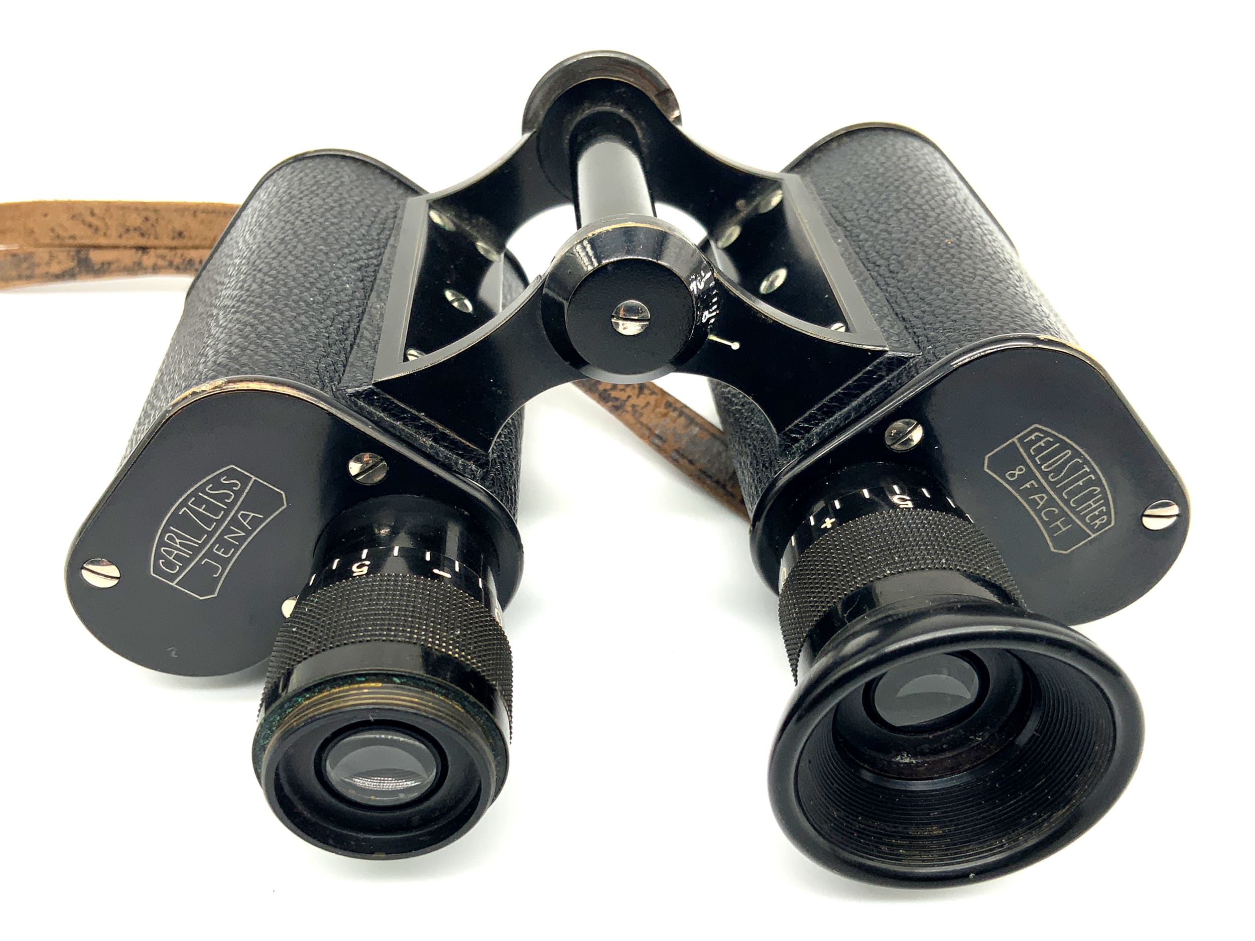 Carl Zeiss Jena Feldstecher Fernglas Klare sicht Binocular Feldstecher