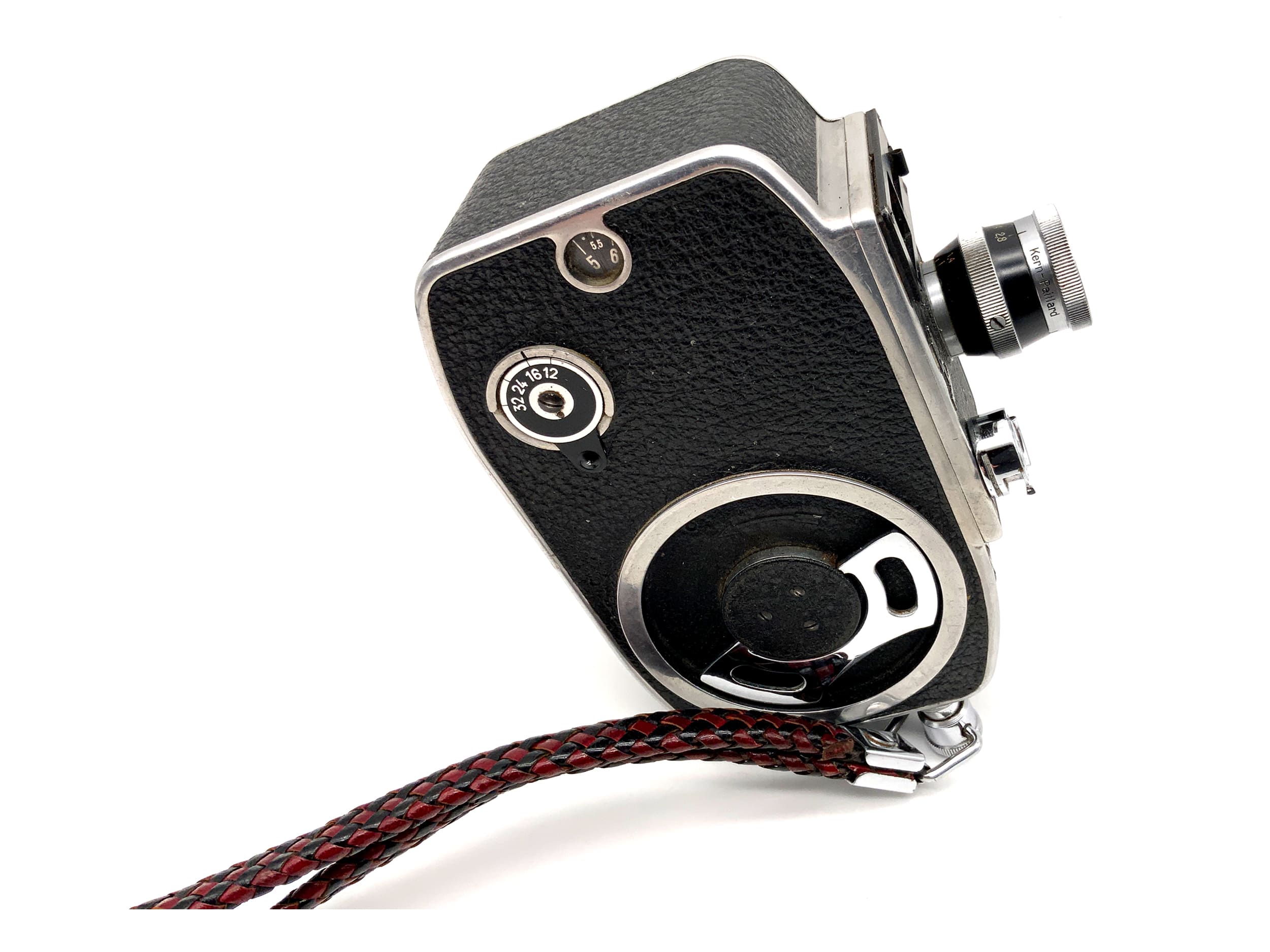 Bolex Paillard L8 Filmkamera mit Yvar 1:2.8 f=12.5mm Doppel 8mm Schmalfilm