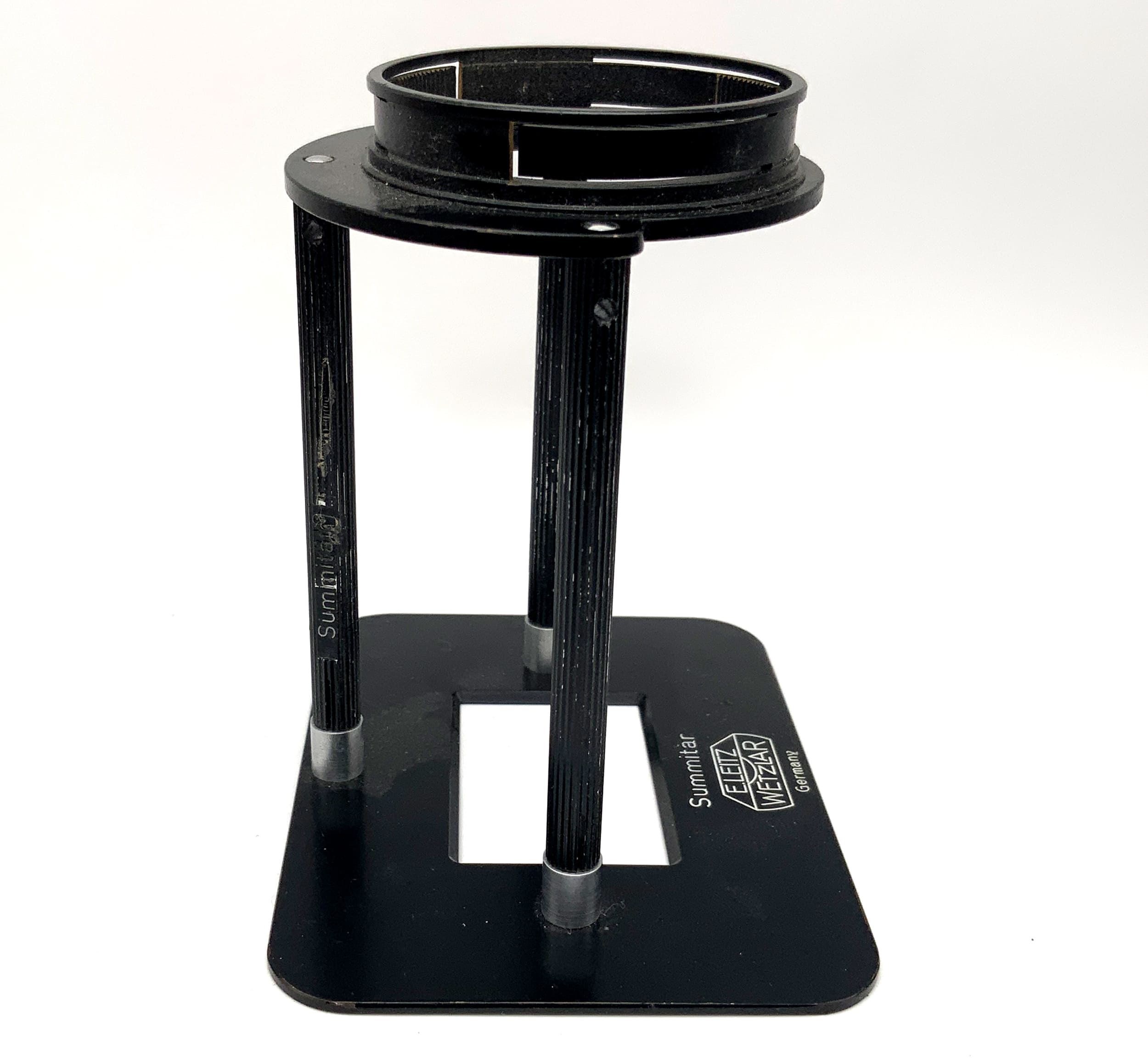 Leitz Wetzlar Summitär 5cm Belun Kopierständer Schwarz