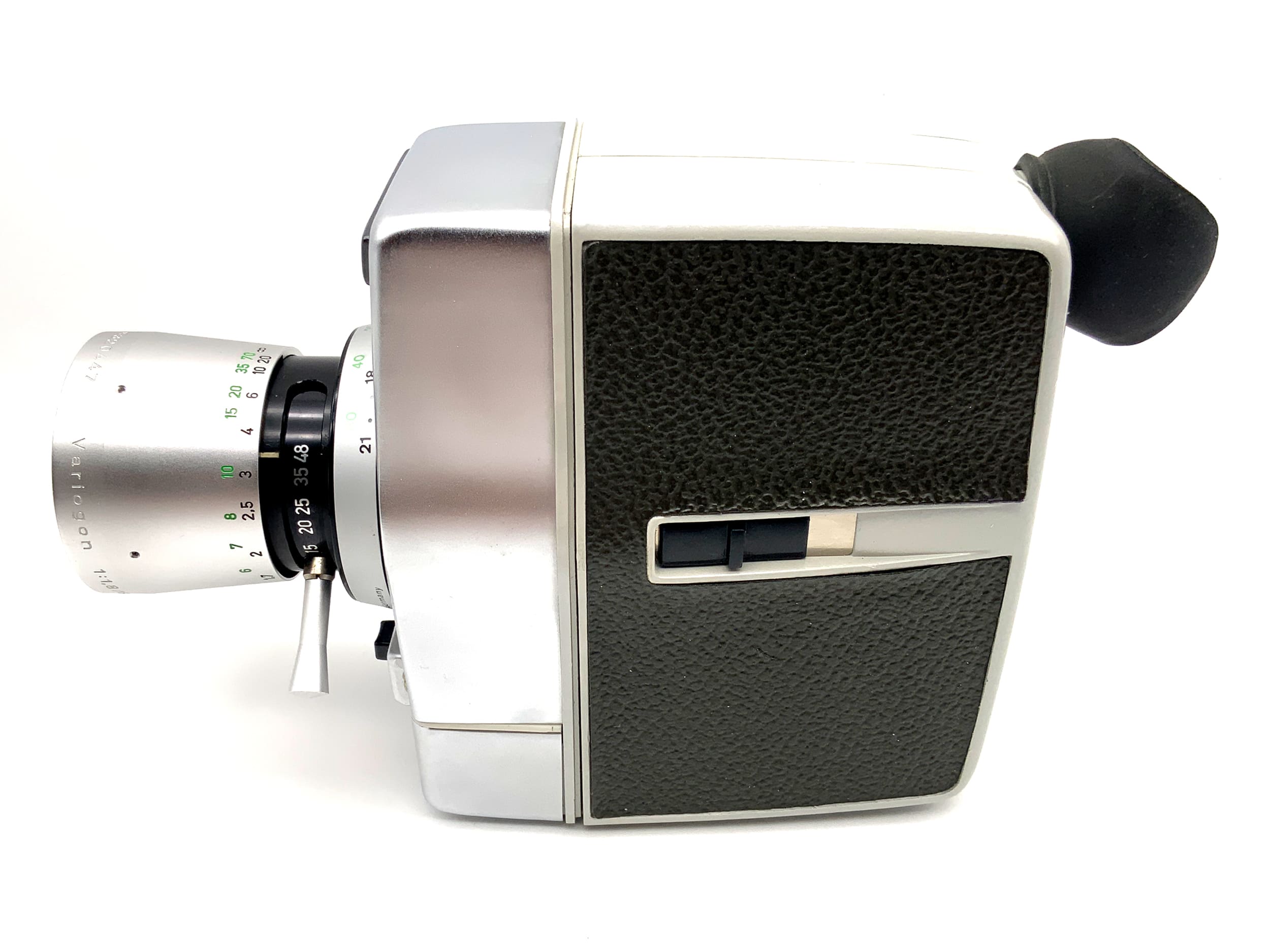 Bauer 88RS Filmkamera mit Variogon 1:1.8/8-48 Doppel 8mm Schmalfilm movie camera