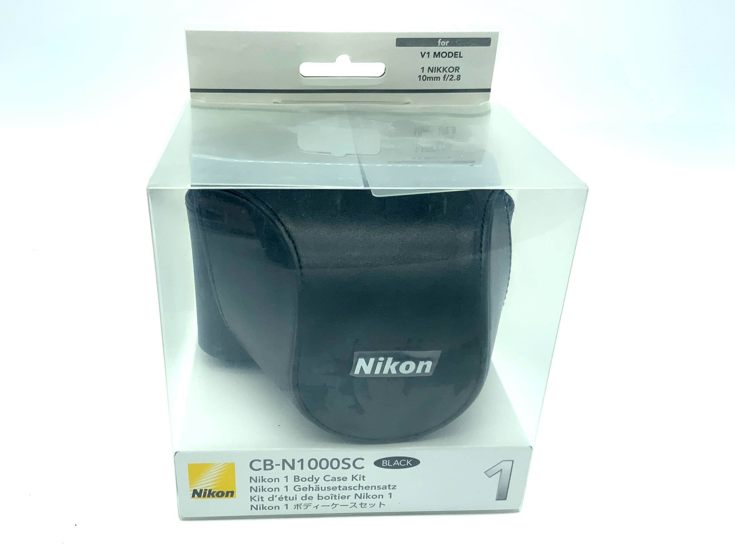 Nikon 1 Gehäusetasche CB-N10000SC Body Case Kit Tasche Schwarz OVP