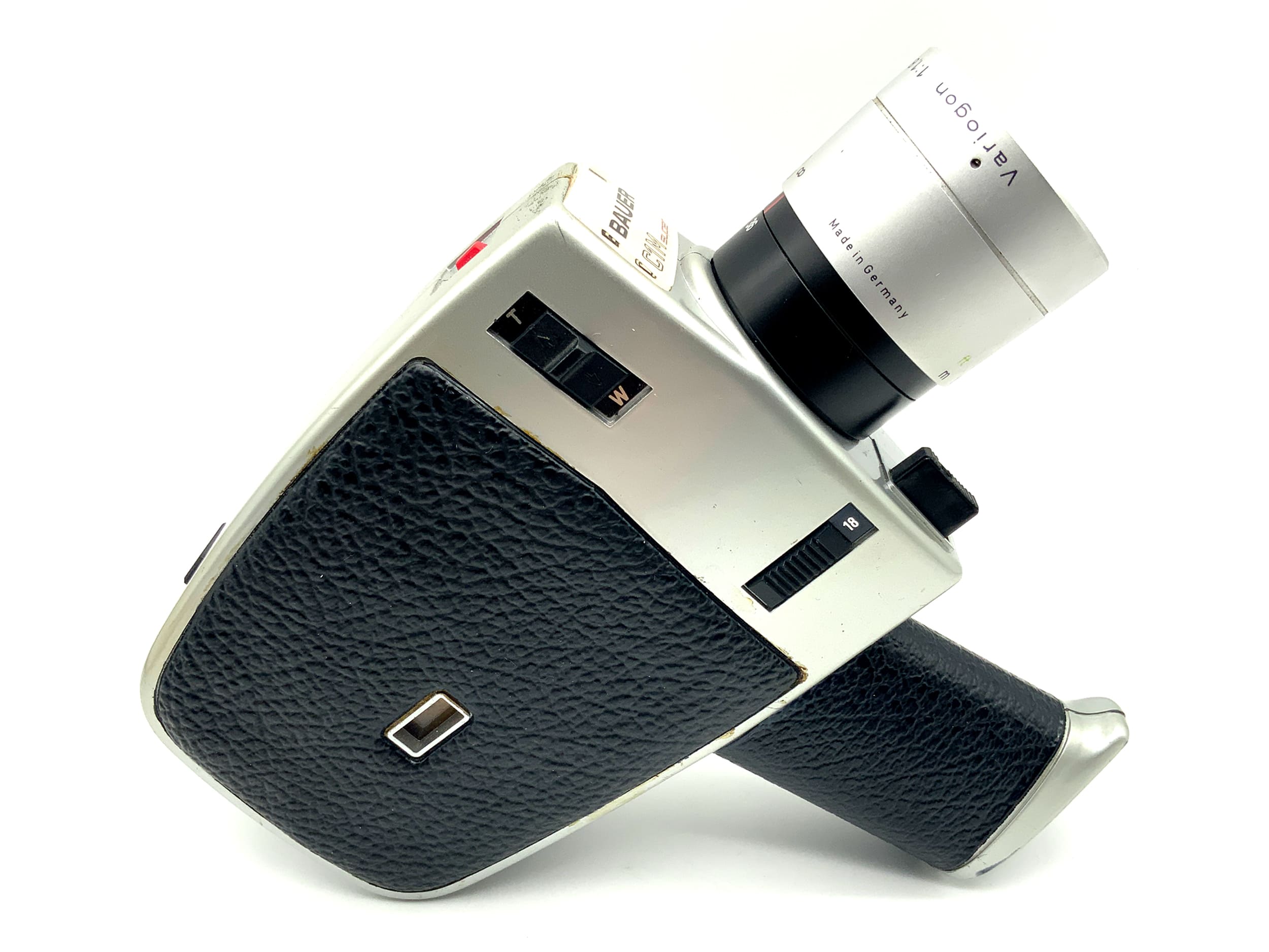 Bauer C1M Super Filmkamera mit Variogon 1:1.8/9-36 Super 8 Schmalfilm
