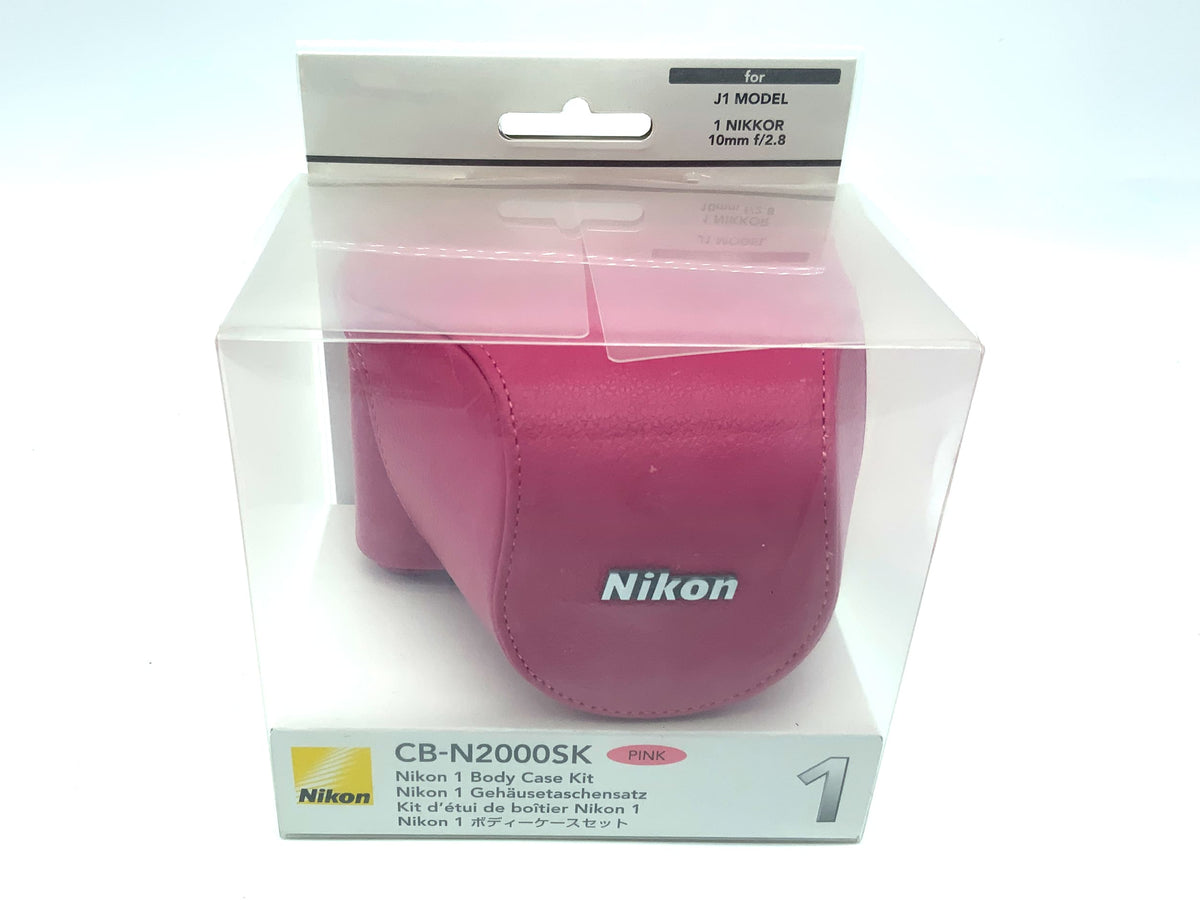 Nikon 1 Gehäusetasche CB-N2000SK Body Case Kit Tasche Pink OVP