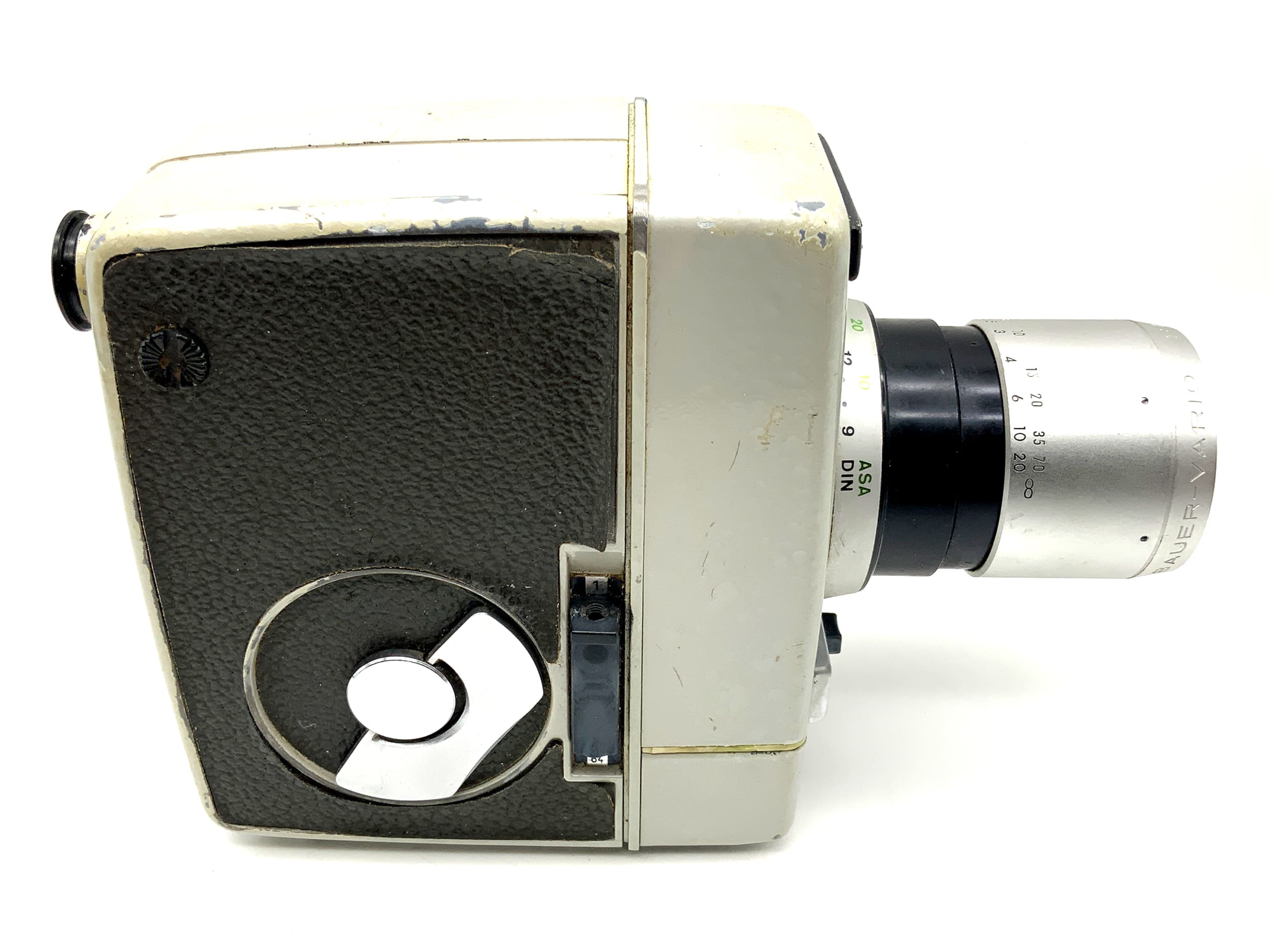 Bauer 88R Filmkamera mit Vario 1:1.8/9-32mm mit Griff Doppel 8mm Schmalfilm