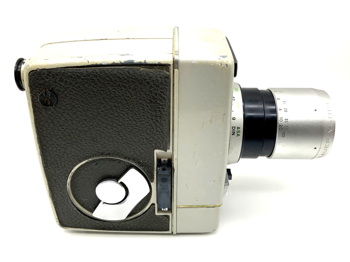 Bauer 88R film camera with 1:1.8/9-32mm variable lens and grip for double 8mm film