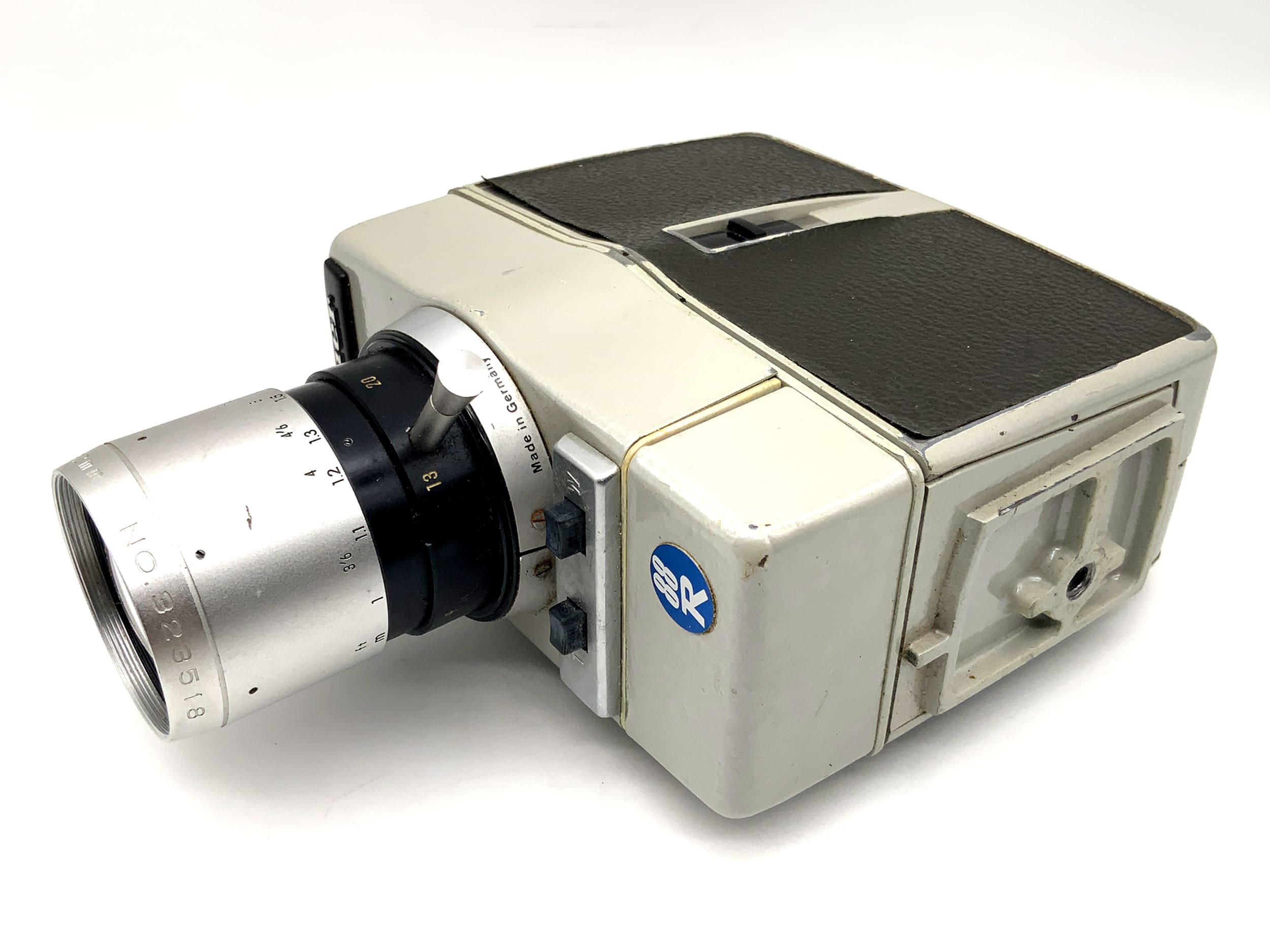 Bauer 88R Filmkamera mit Vario 1:1.8/9-32mm mit Griff Doppel 8mm Schmalfilm